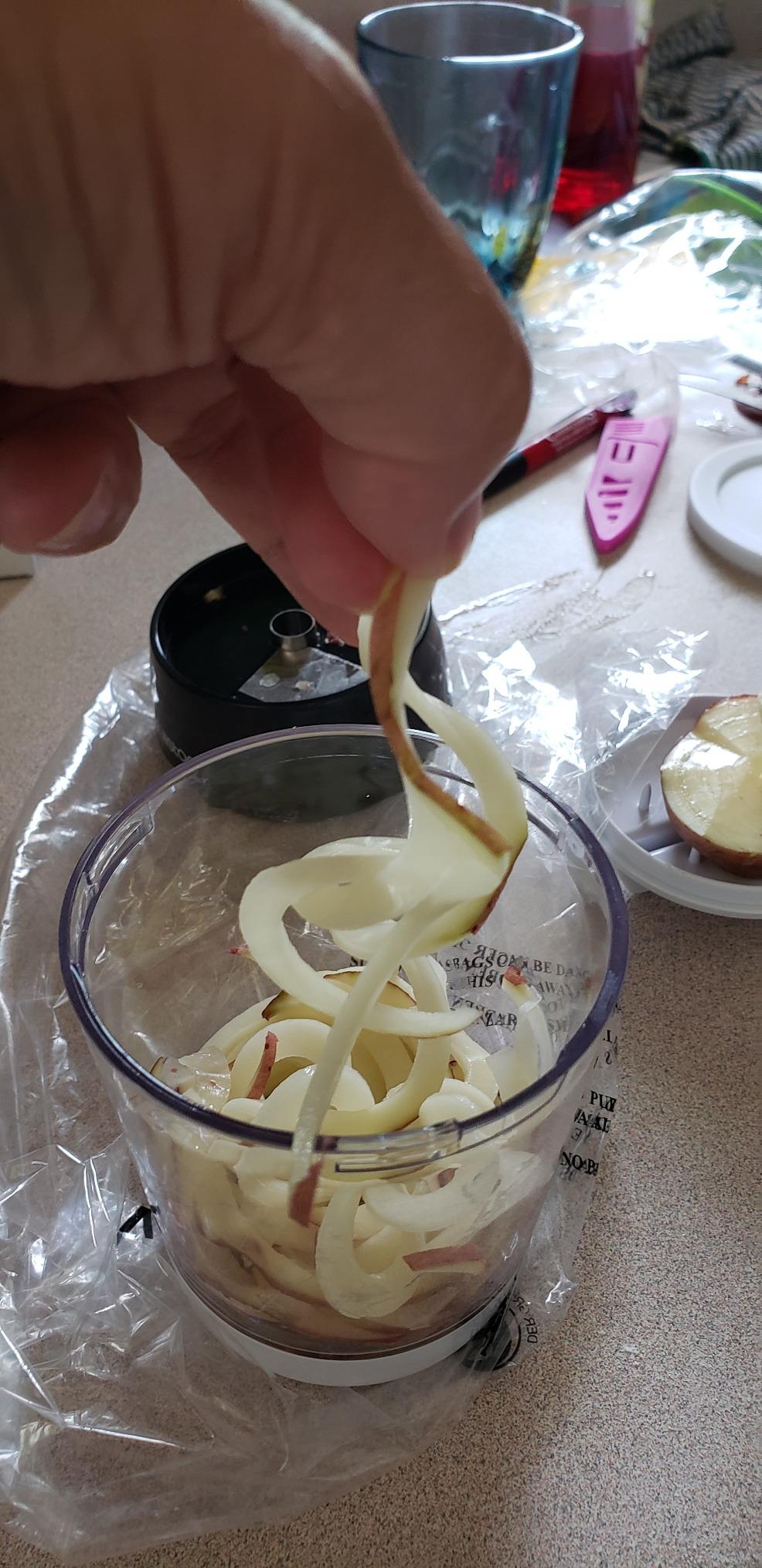 Fullstar - Vegetable Spiralizer & Slicer, Veggie Noodle Maker Kitchen Gadget customer photo 1