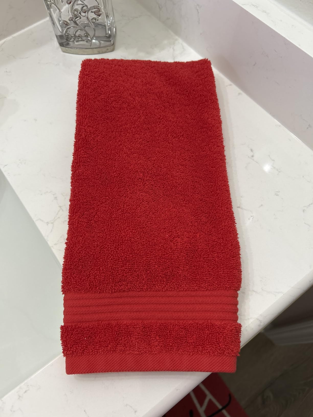 Cotton Paradise 100% Cotton Turkish Towel Set, Soft Absorbent Quick Dry, 6 Piece Towel Set, Beige customer photo 1