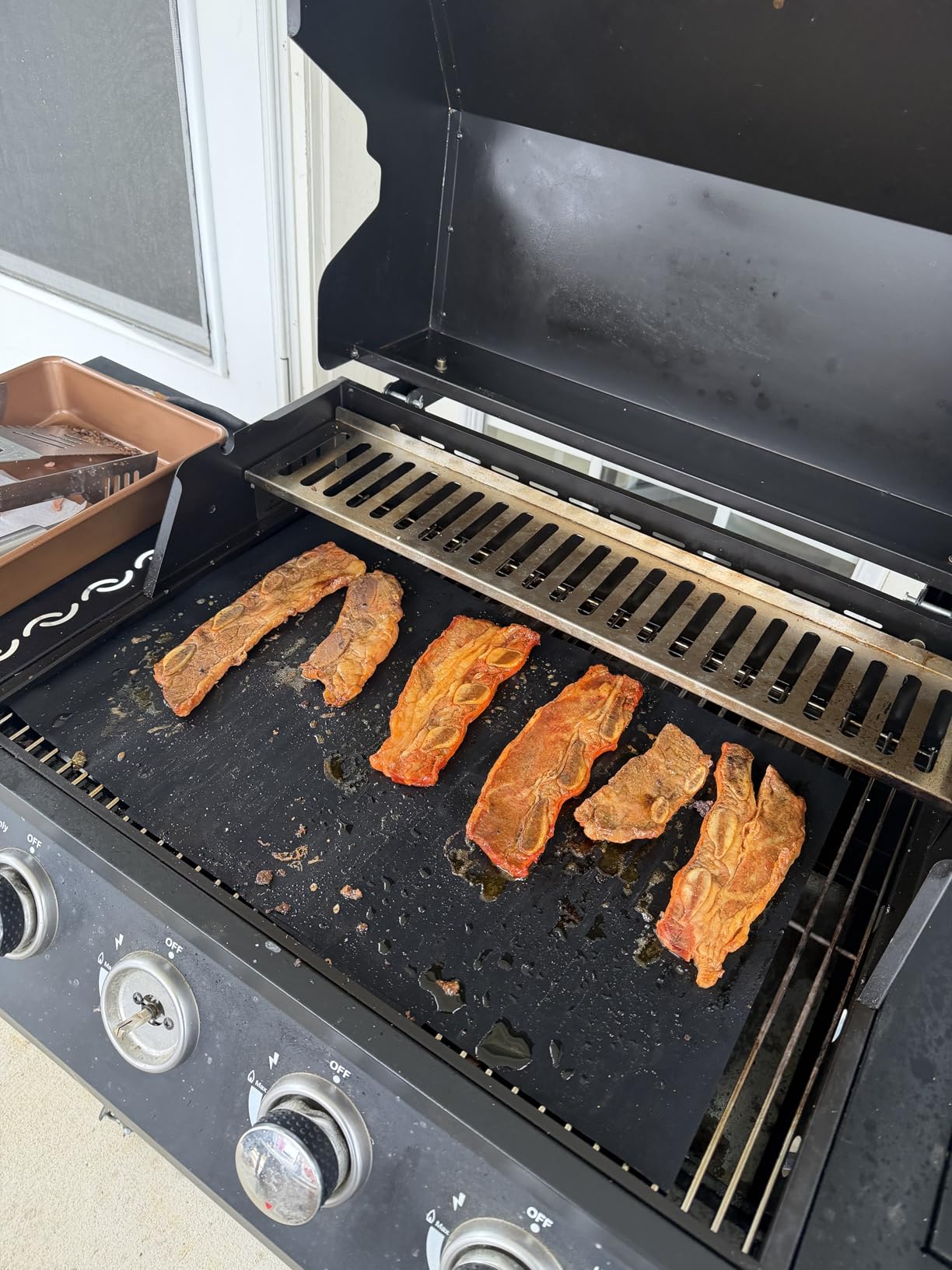 Dailyart Grill Mats for Outdoor Grill, Grill Mat Non Stick Set of 5 customer photo 2