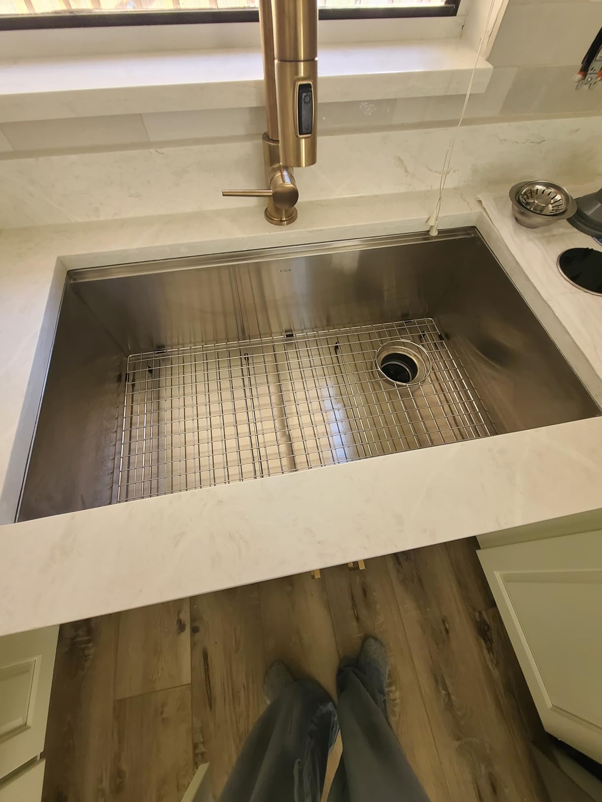 KRAUS Stainless Steel 32 in Undermount Kitchen Sink KWU110-32 customer photo 2