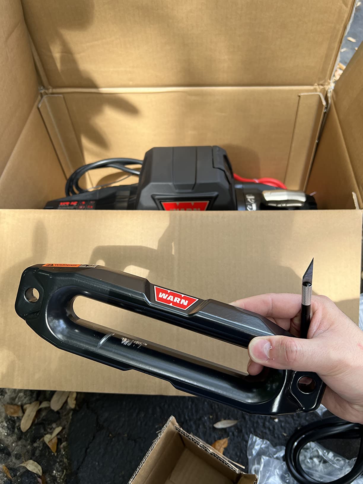 WARN VR EVO 12-S Electric 12V Winch with 12,000 lb Pull Capacity - 103255 customer photo 1