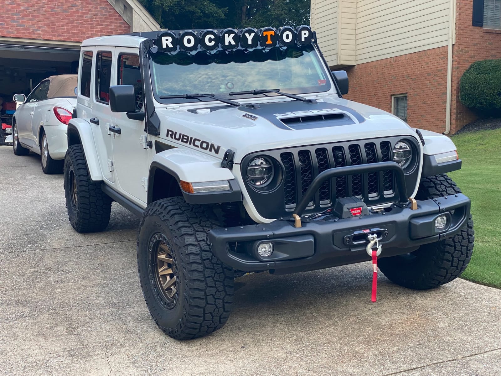 WARN VR EVO 12-S Electric 12V Winch with 12,000 lb Pull Capacity - 103255 customer photo 2