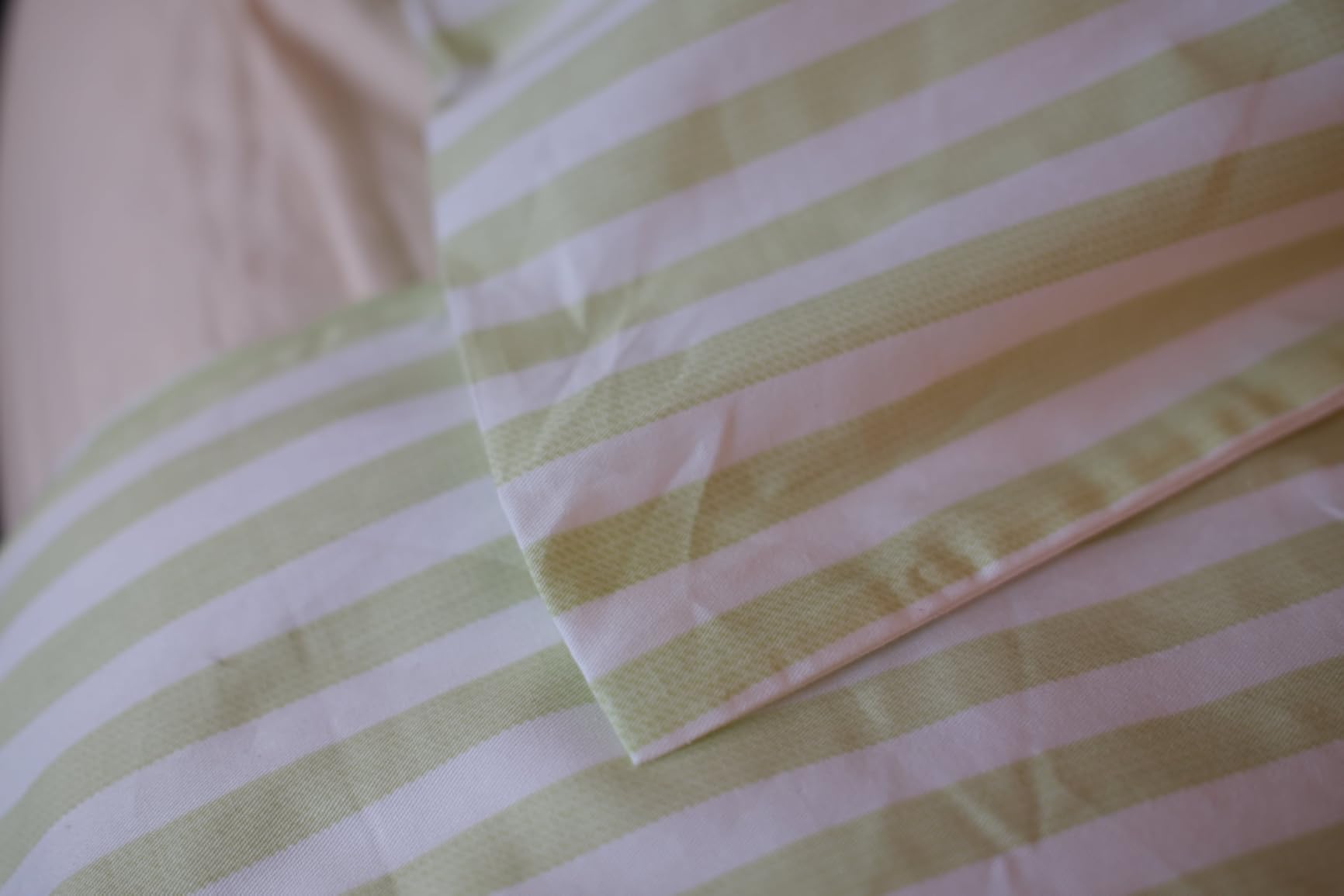 JELLYMONI 100% Cotton Classic Striped Queen Duvet Cover Set, Grey | Breathable Softness, Oeko-Tex Certified, Classic Stripes, 8 Corner Ties & Double Hidden Zipper customer photo 1