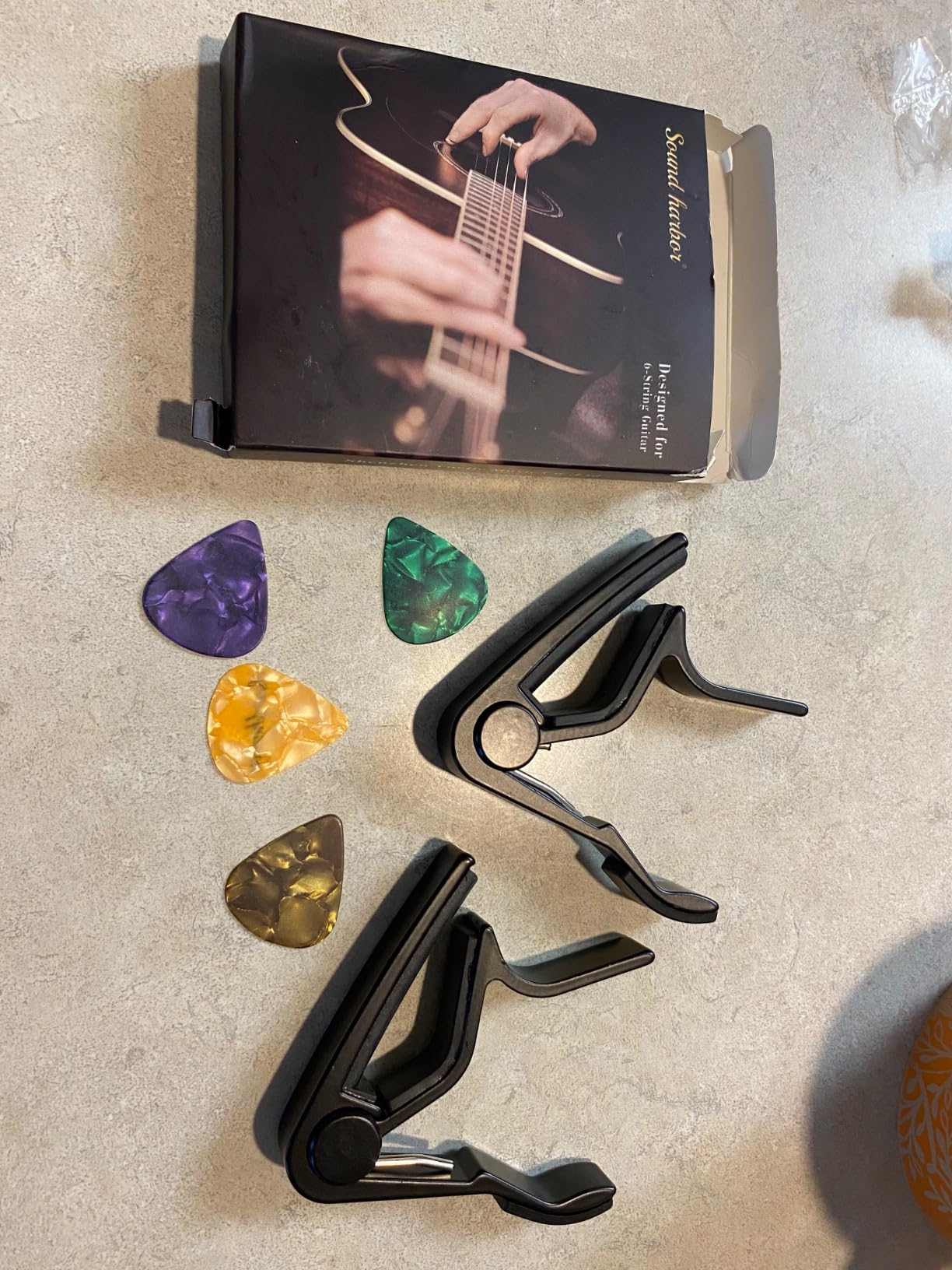 Guitar Capo 2 Pack Capo Guitar Clamp Kapo for Acoustic Electric Bass Guitar Ukulele customer photo 1