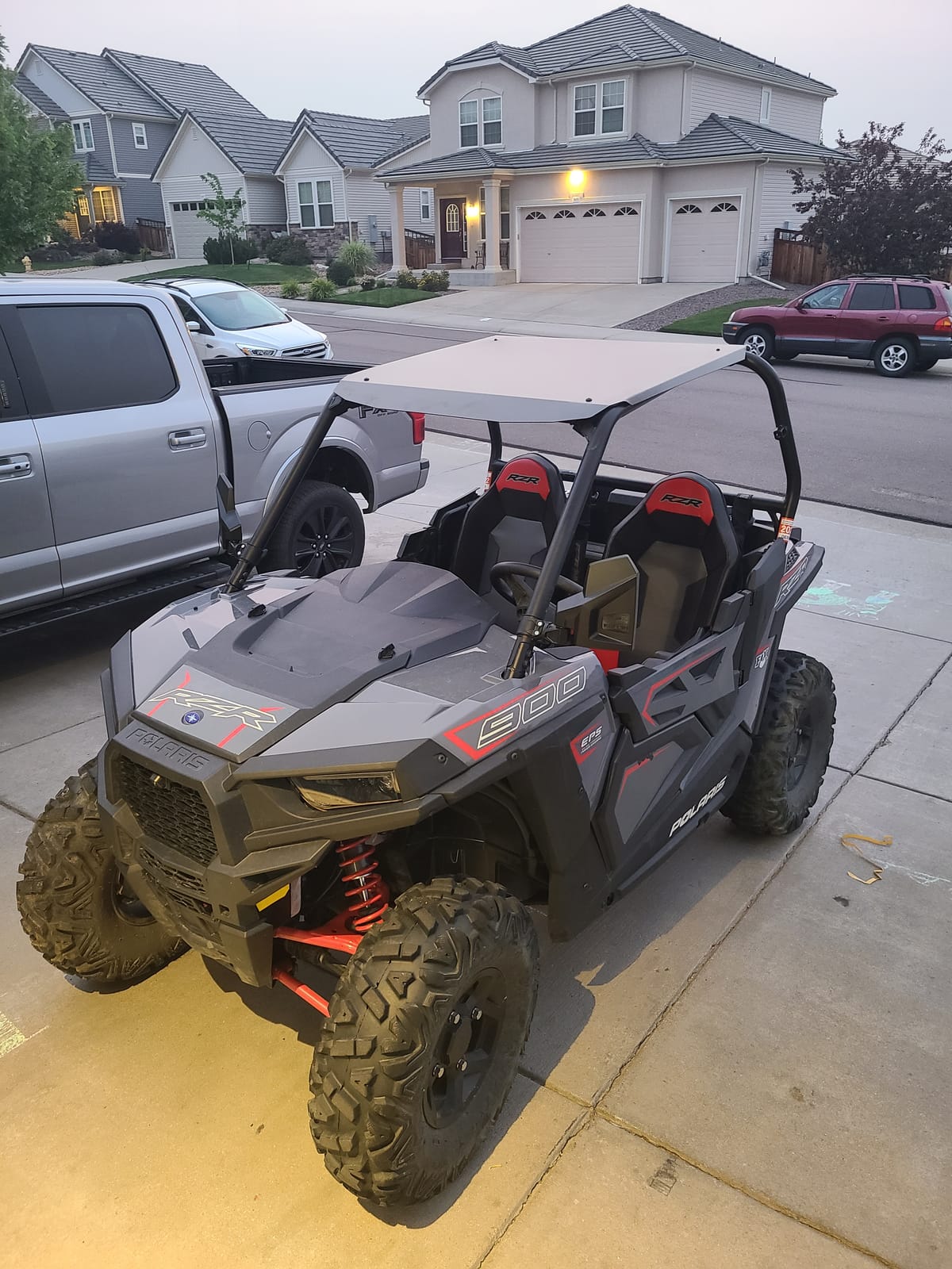 ECOTRIC Aluminum Roof Compatible with Polaris RZR 900/1000/XP, 2-Seater customer photo 2