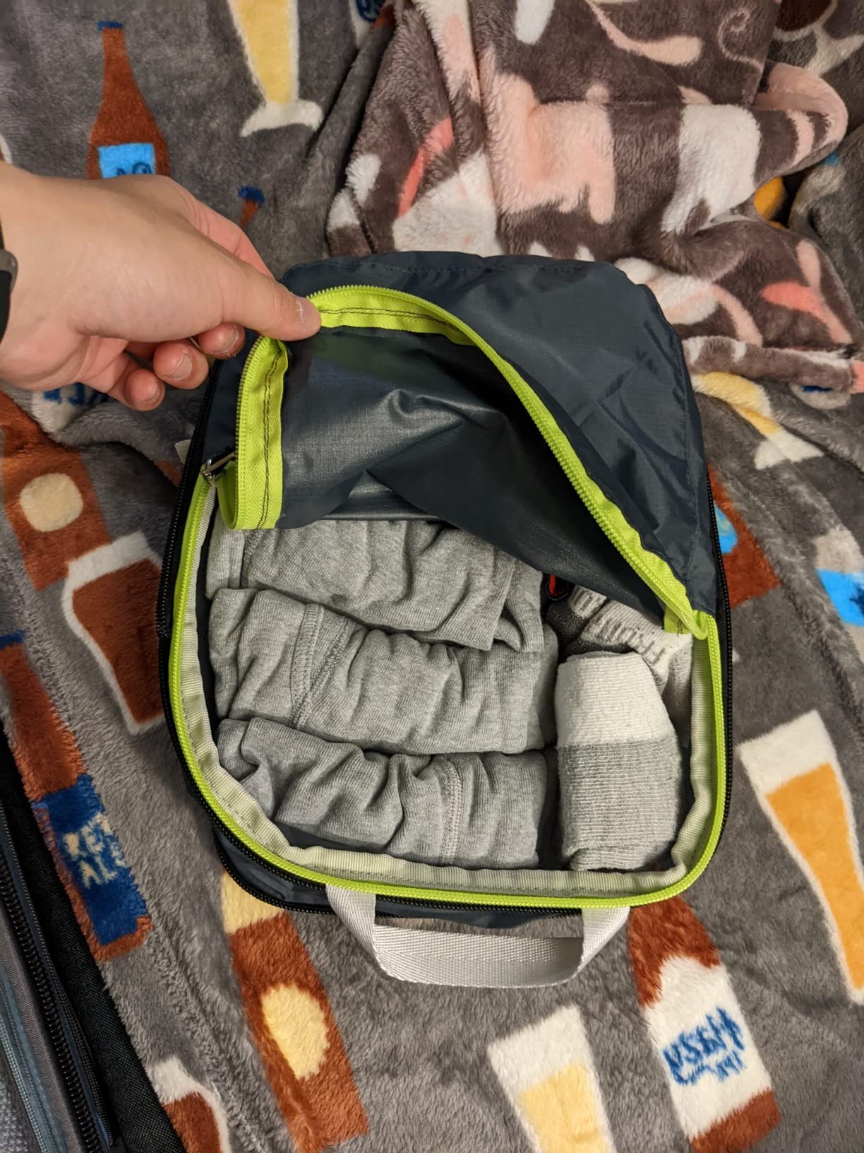 Compression Packing Cubes Set, Suitcase and Backpack Travel Organizer Bags customer photo 2