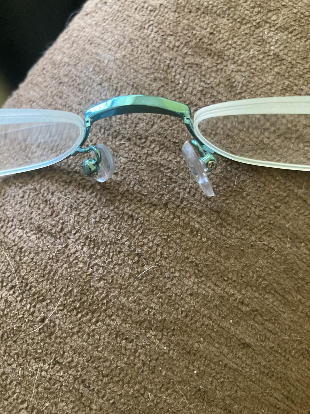 Half Reading Glasses 2 Pairs Metal Frame 2.50 customer photo 1