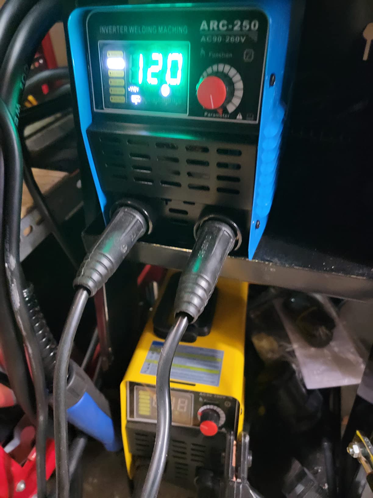 250A Stick Welder, 110V/220V Portable IGBT Inverter ARC Welder customer photo 1