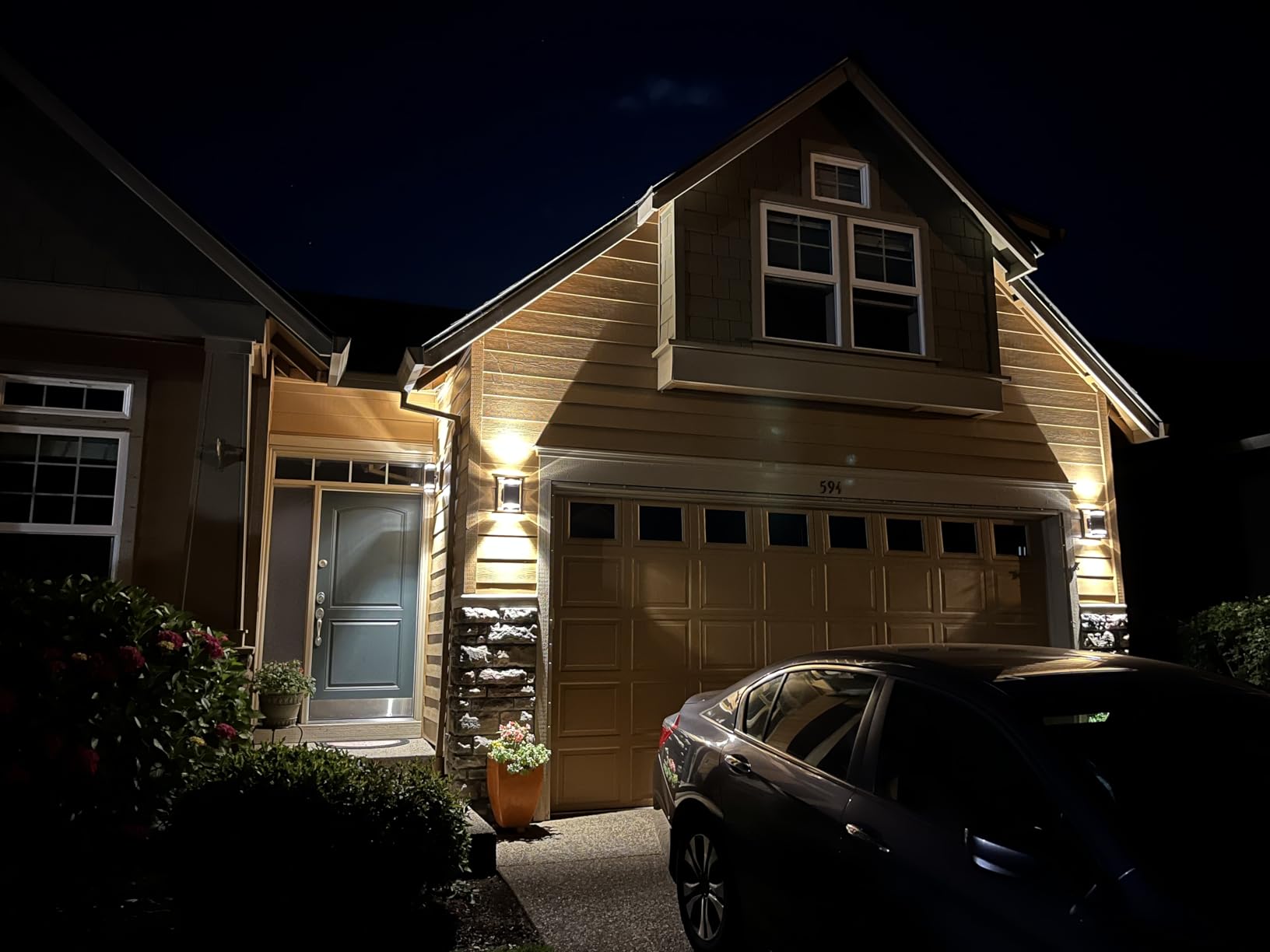 LMP LED Outdoor Wall Light, Aluminum IP65 Waterproof Porch Lights customer photo 2