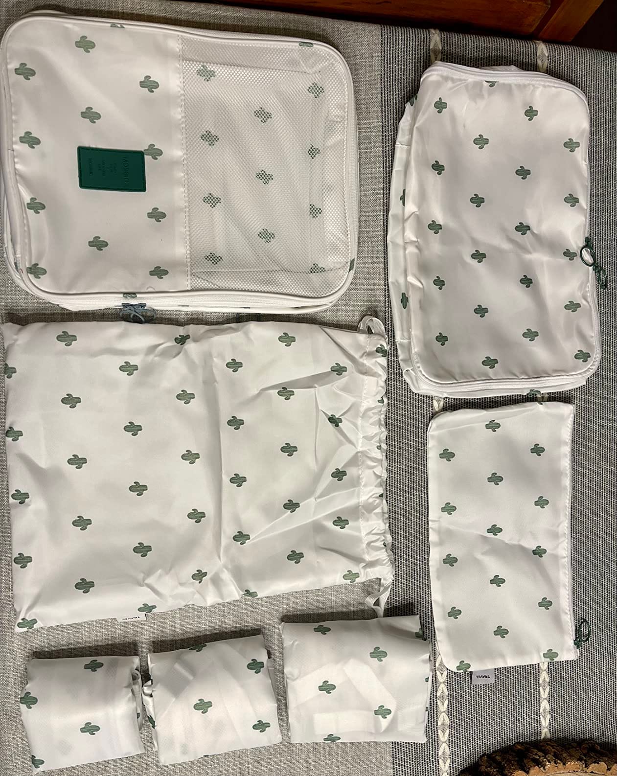Mossio Shoe Bag Holds 3 Pair of Shoes for Travel and Daily Use Storage Pouch customer photo 1
