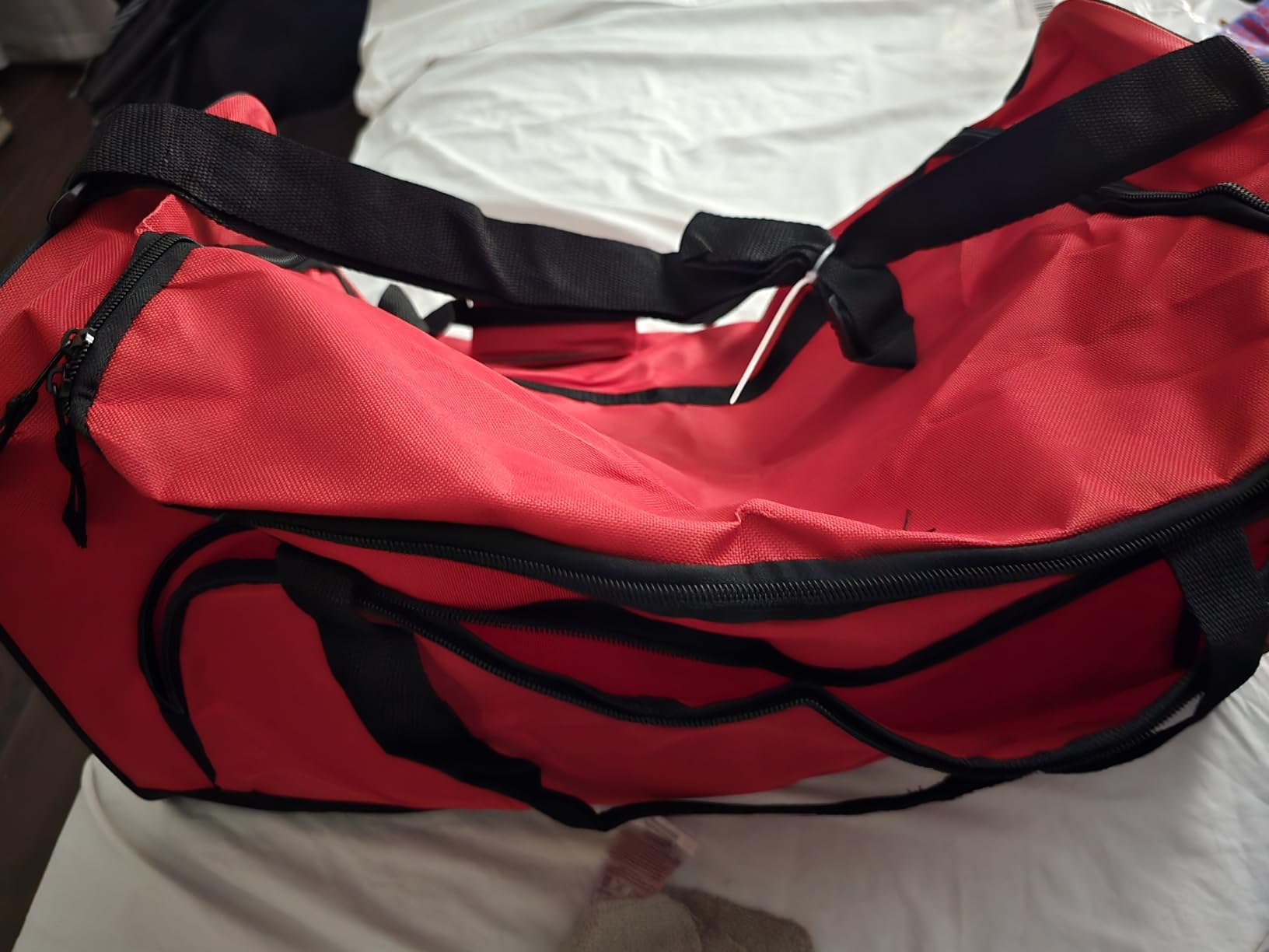 Lightweight Canvas Duffle Bags for Men & Women For Traveling, the Gym, and as Sports Equipment Bag/Organizer customer photo 1