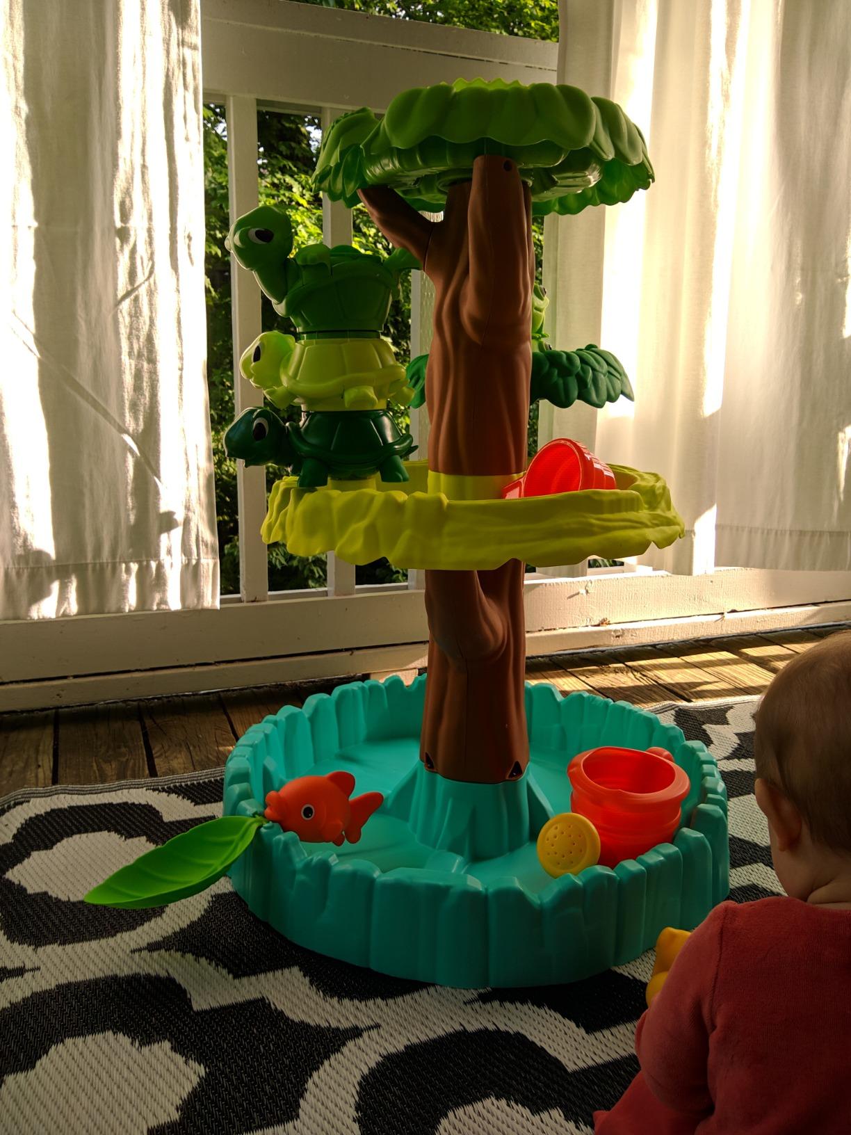 Little Tikes Magic Flower Water Table with Blooming Flower and 10+ Accessories, Multicolor, (Model: 651342M), Medium customer photo 2