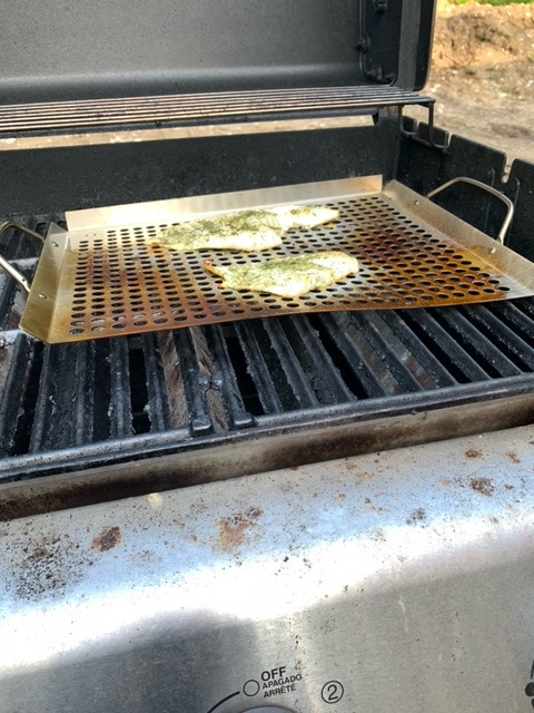 Outset Stainless Steel Grill Topper Grid, Set of 2, 11