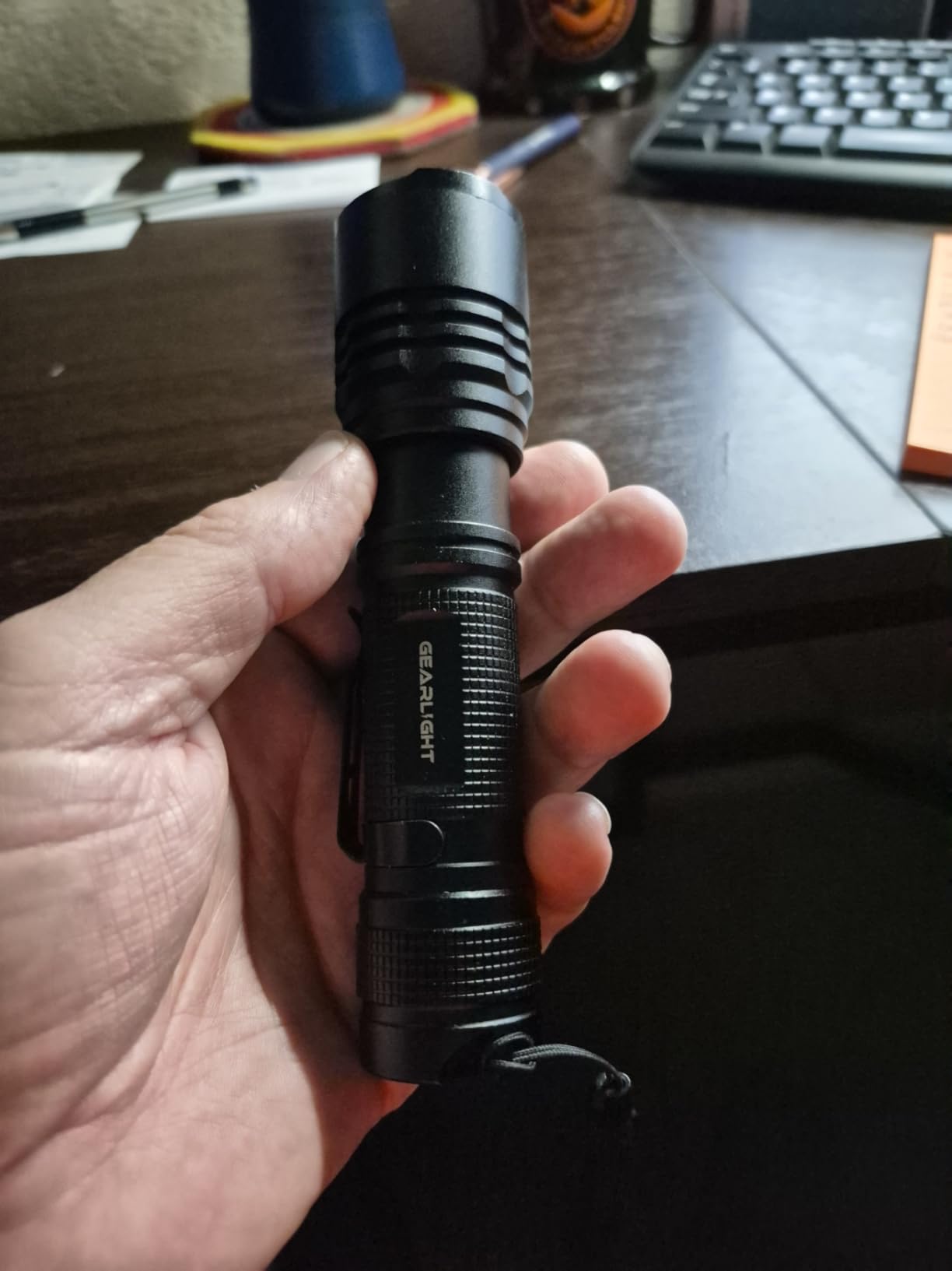 GearLight LED Tactical Flashlights High Lumens - Mini Flashlights for EDC Carry - Compact Powerful Emergency Flashlight Made from Military-Grade Aluminum - Drop Resistant and Water Resistant customer photo 2