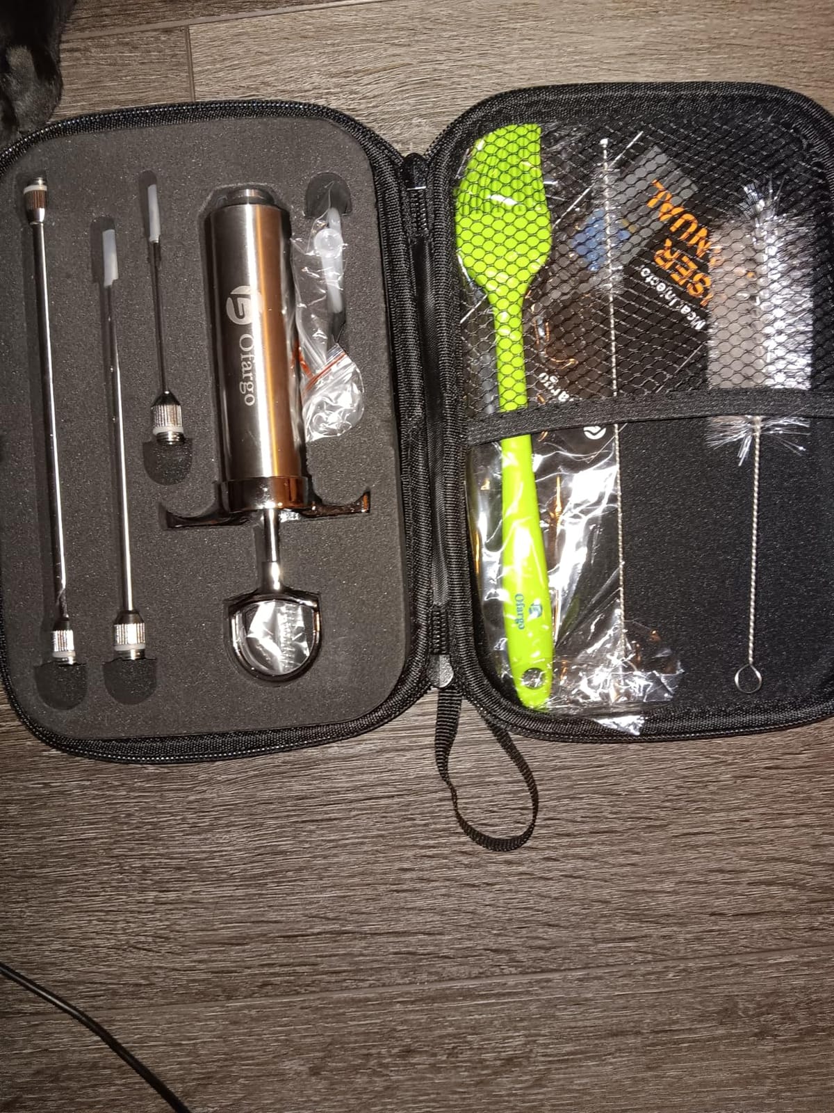 Meat Injector, Marinade Turkey Injector Syringe for BBQ Grilling customer photo 2