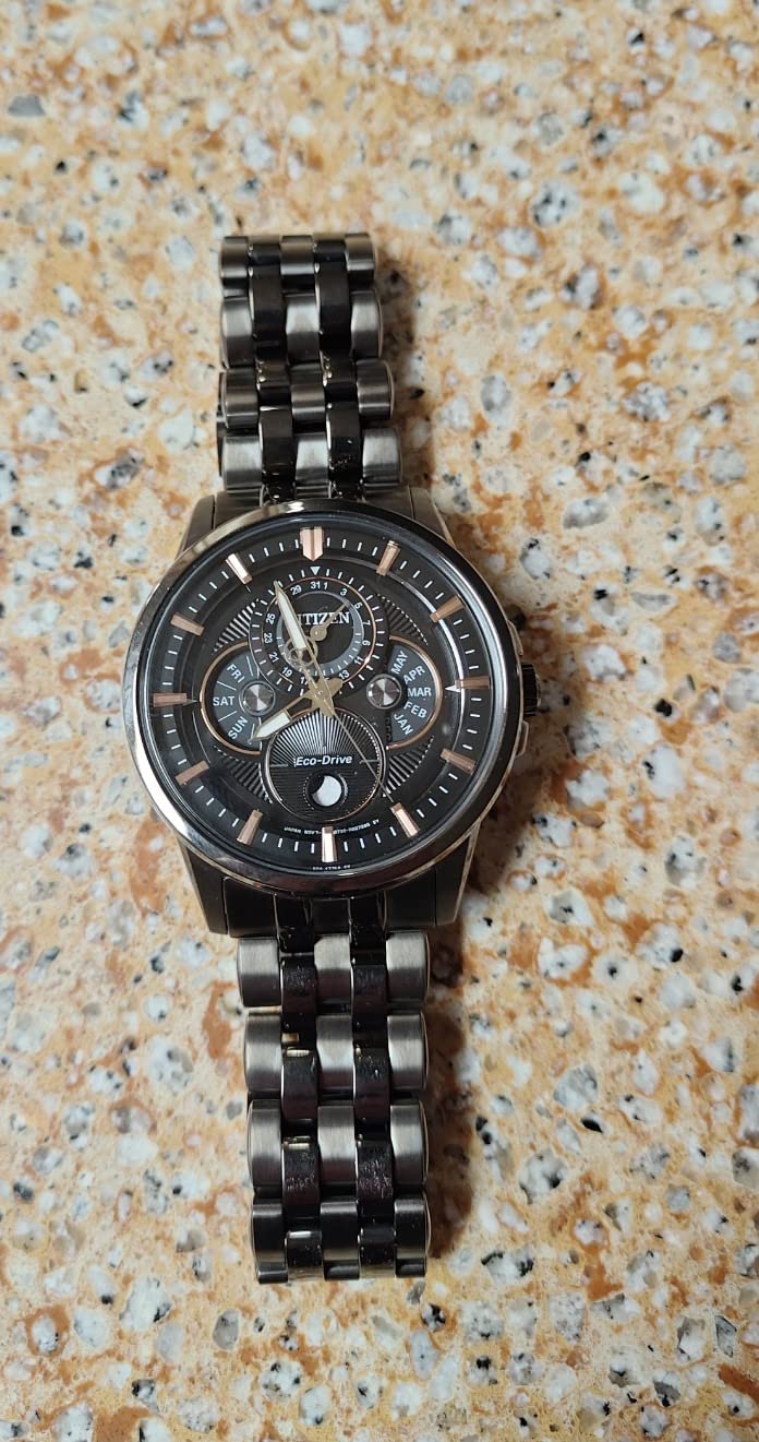 Citizen Men's Classic Calendrier Eco-Drive Watch, Moonphase Indicator, Month, Day and Date customer photo 1