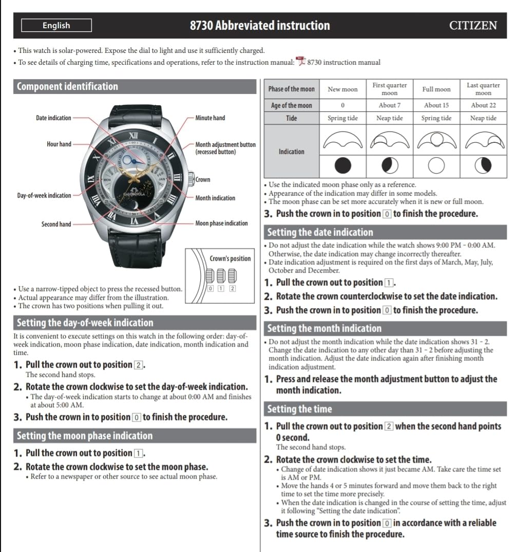 Citizen Men's Classic Calendrier Eco-Drive Watch, Moonphase Indicator, Month, Day and Date customer photo 2