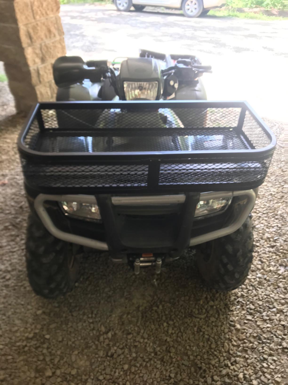 ORCISH Heavy Duty ATV Front Cargo Basket, Steel Mesh Rack with Mounting Kit customer photo 1