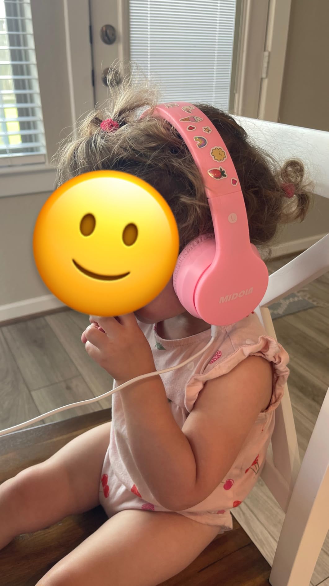 Kids Bluetooth Headphones Wireless 68 Hours,Safe Volume Limit 85/94dB Pink customer photo 2