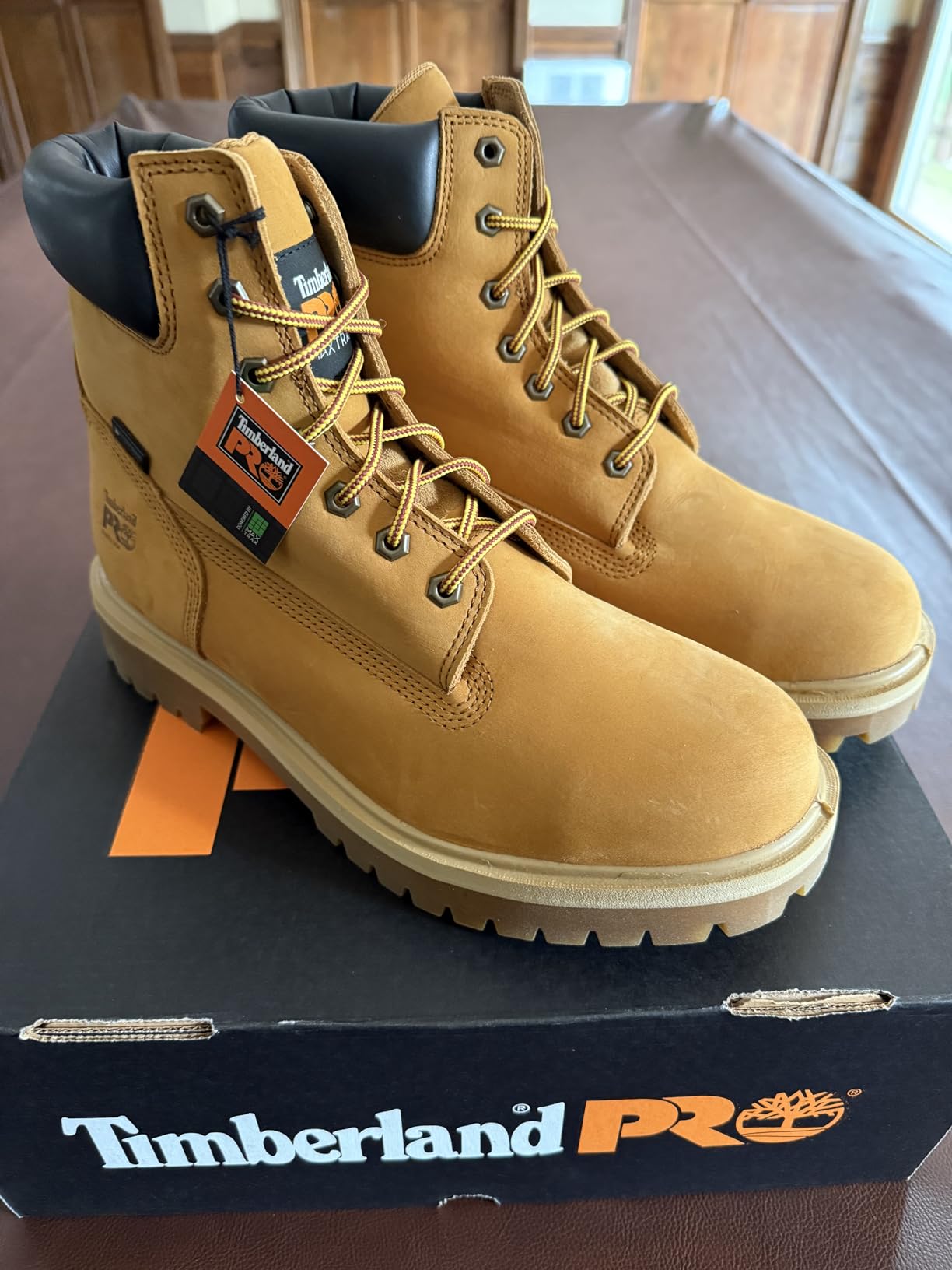 Timberland PRO Mens Direct Attach MaxTRAX Steel Toe WP SRO customer photo 2
