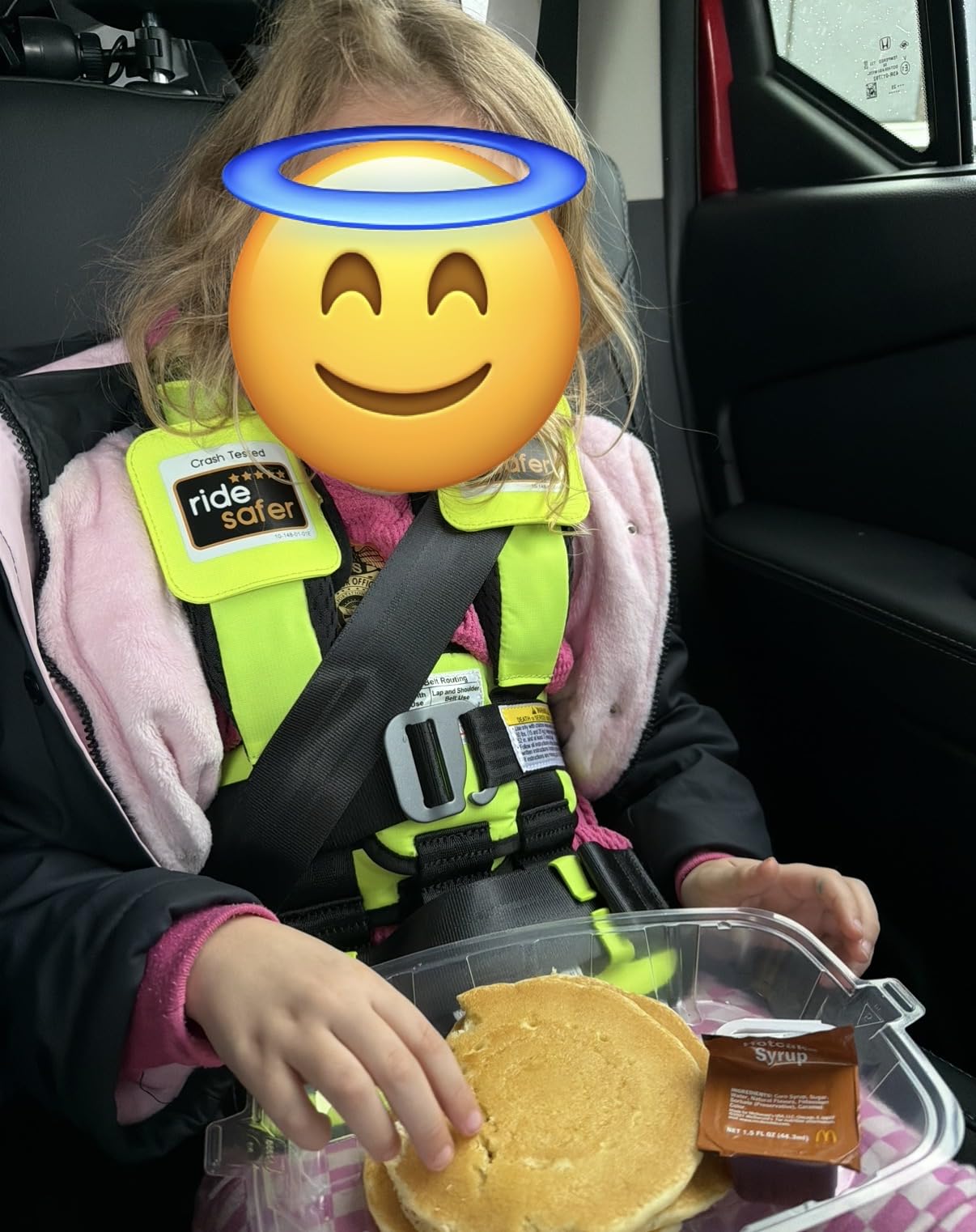 RideSafer Gen 5 - Extra Large Black, Lightweight, Compact, Portable Car Seat - Perfect for Travel and Everyday Child Safety customer photo 2
