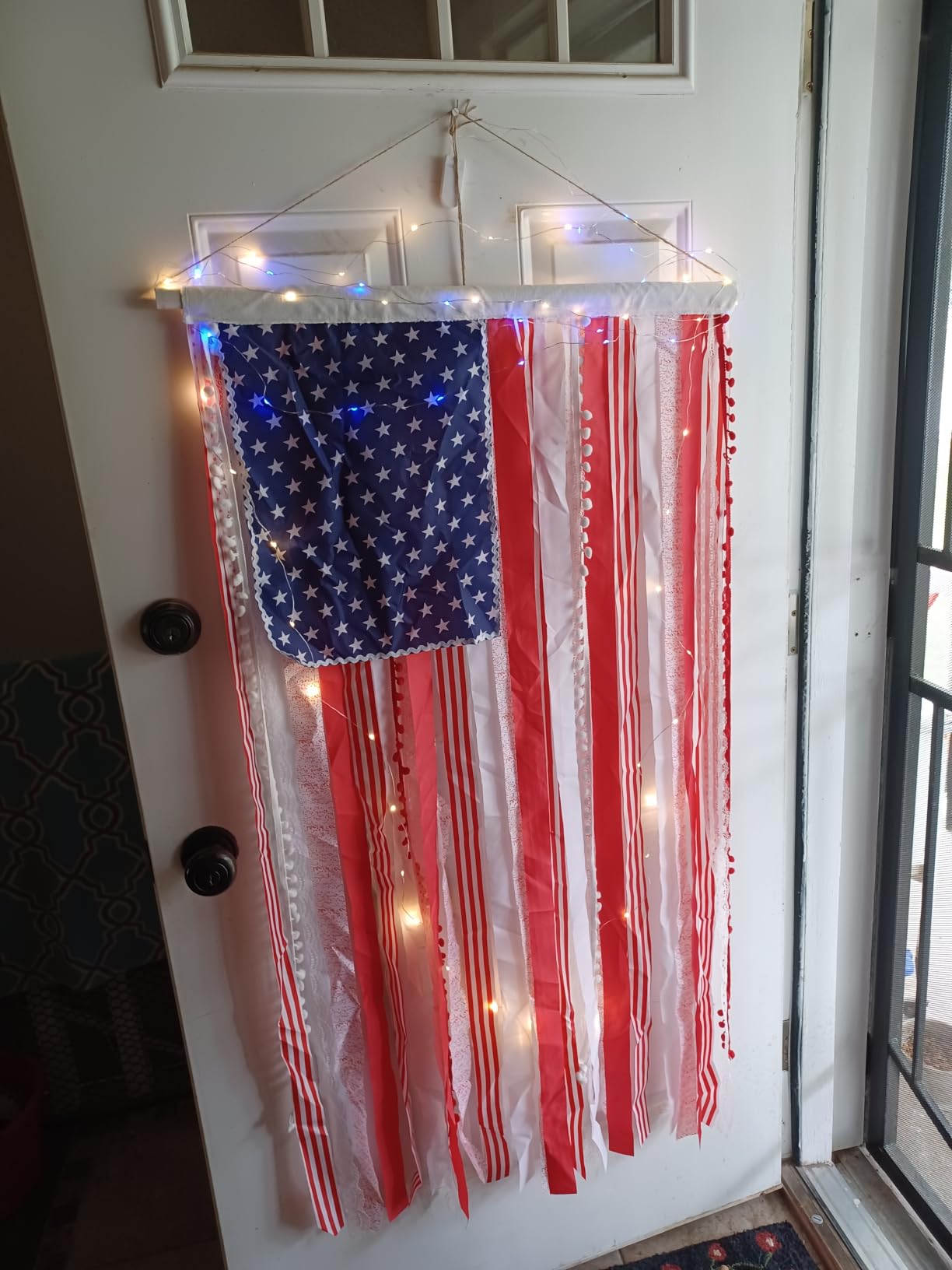 Brightown 12 Pack 7ft Battery Operated LED Fairy Lights for Xmas Decoration customer photo 2