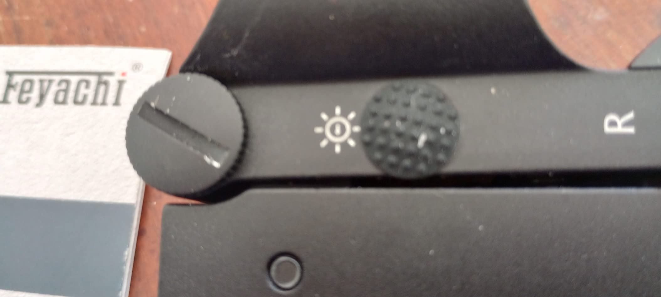 Feyachi Reflex Sight, Multiple Reticle System Red Dot Sight with Picatinny Rail Mount, Absolute Co-Witness customer photo 2