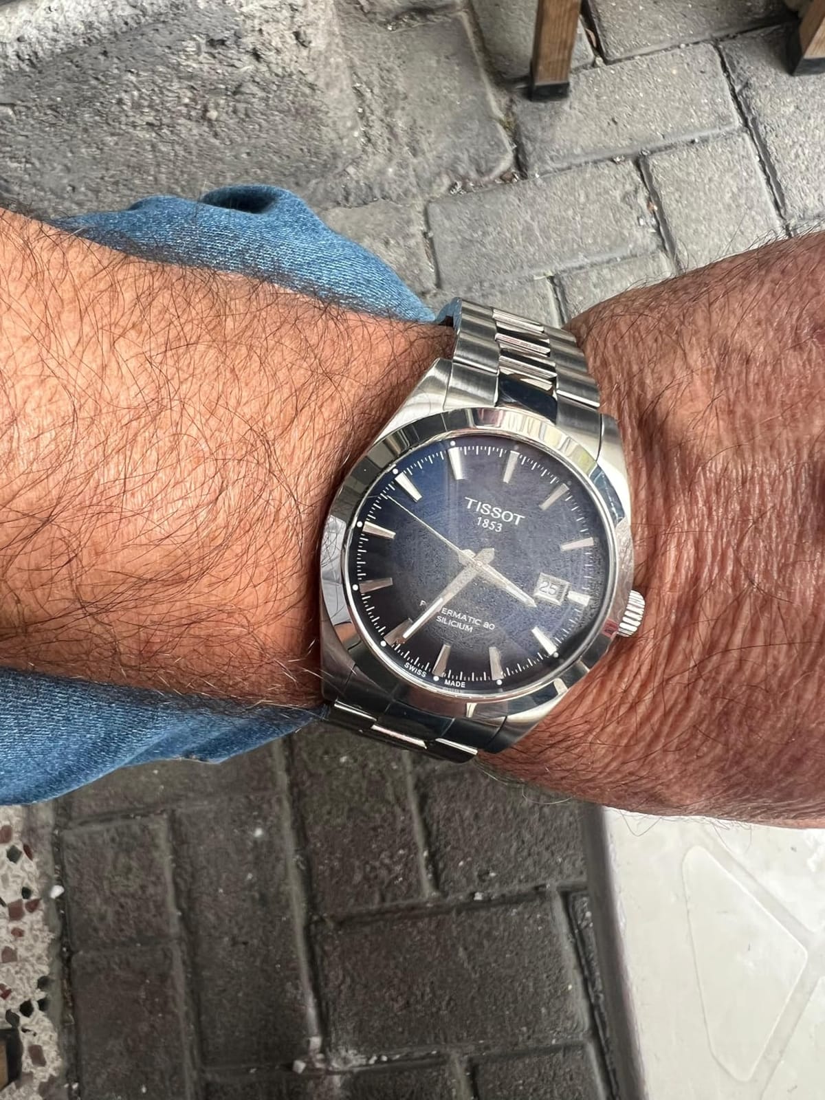 Tissot Mens Gentleman Stainless Steel Dress Watch customer photo 1