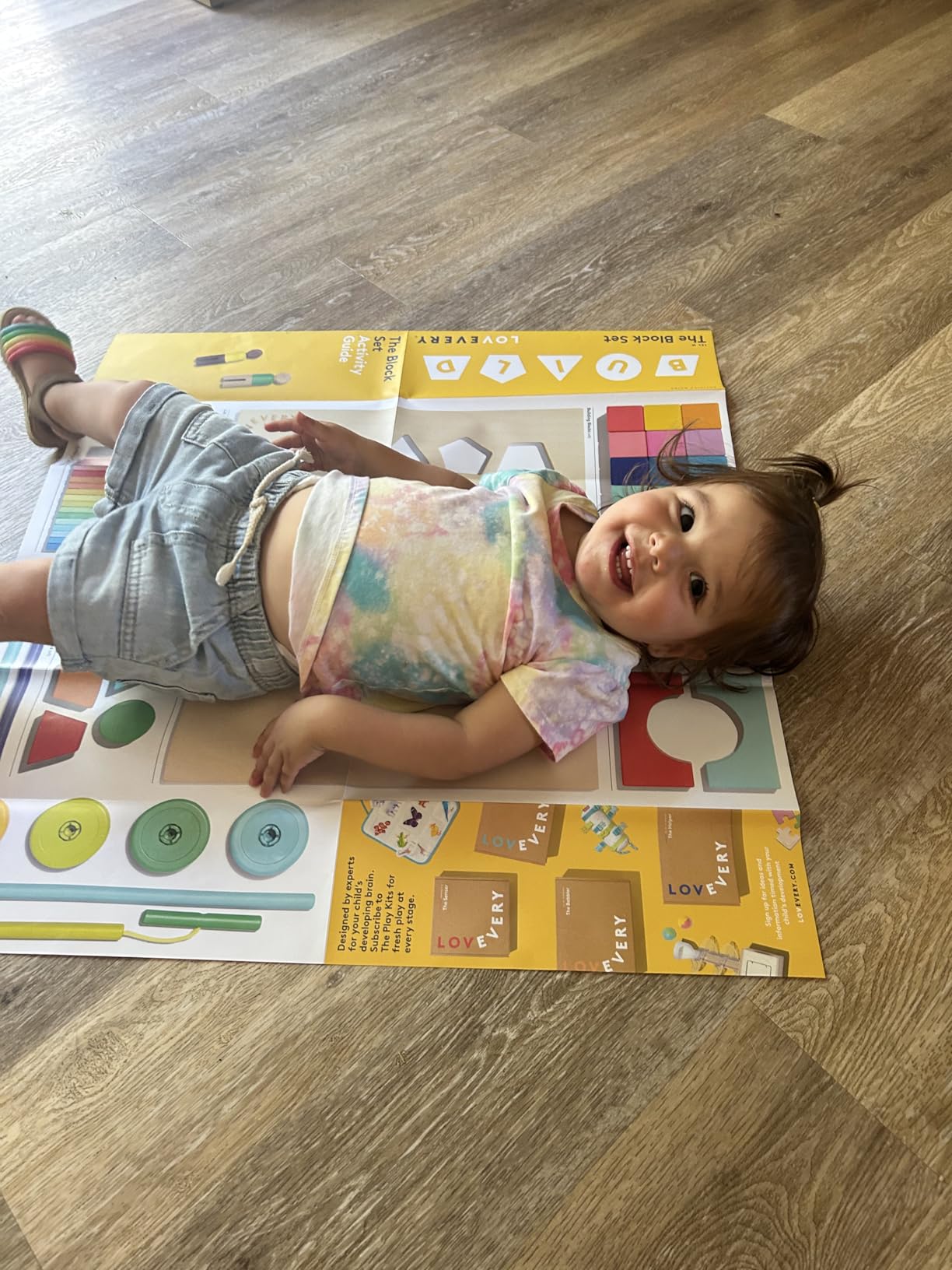 LOVEVERY | The Block Set | Solid Wood Building Blocks and Shapes + Wooden Storage Box, 70 Pieces, 18 Colors, 20+ Activities, Toddler Block Set and Converts into a Pull Car, Ages 12 to 48+ months customer photo 2
