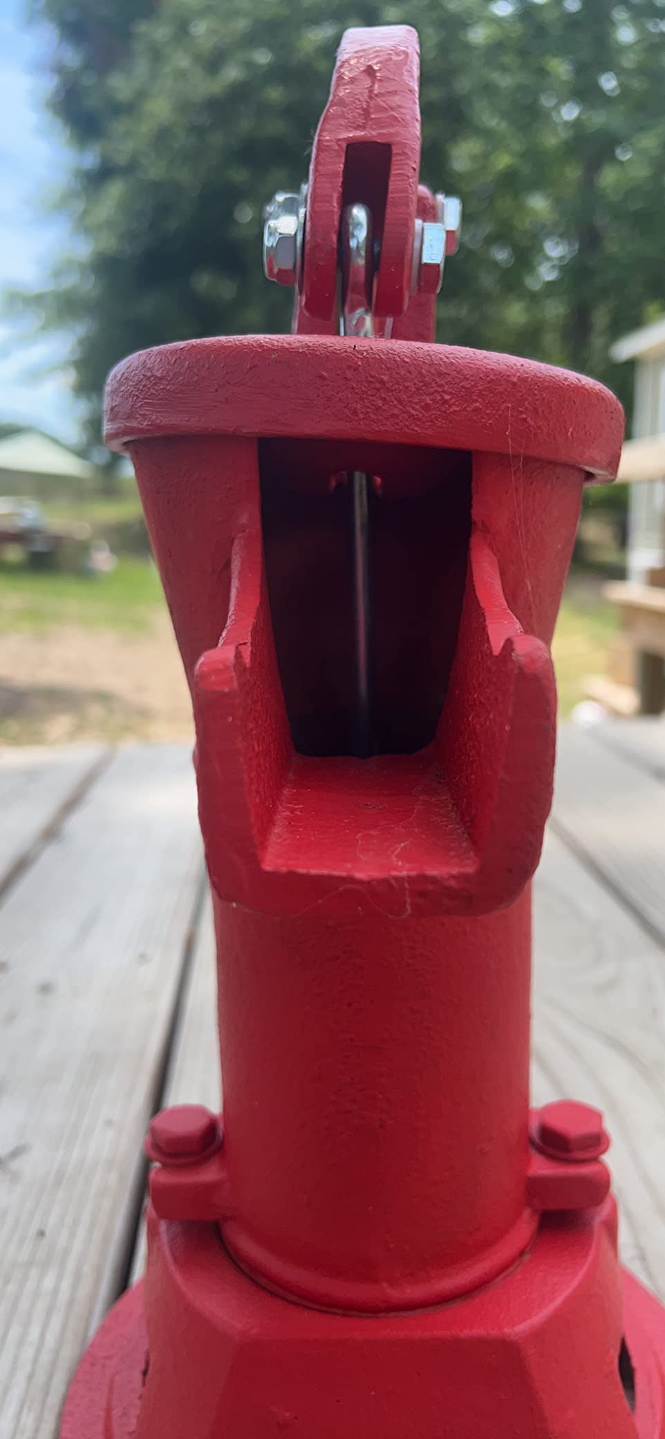 Merrill PUMP125 Hand Water Pump, No-Lead Cast Iron Pitcher Pump – 1-1/4