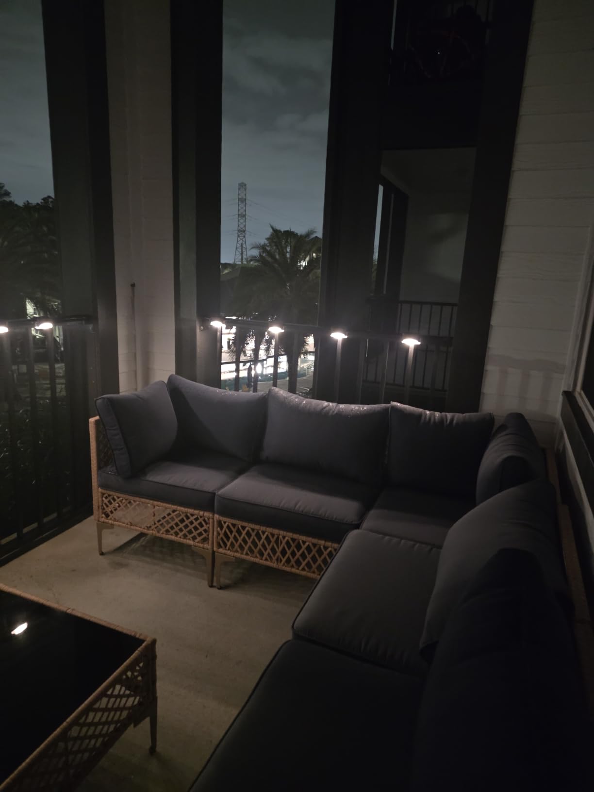 SOLPEX Solar Deck Lights Outdoor 16 Pack,Step Light Waterproof,Warm White customer photo 2