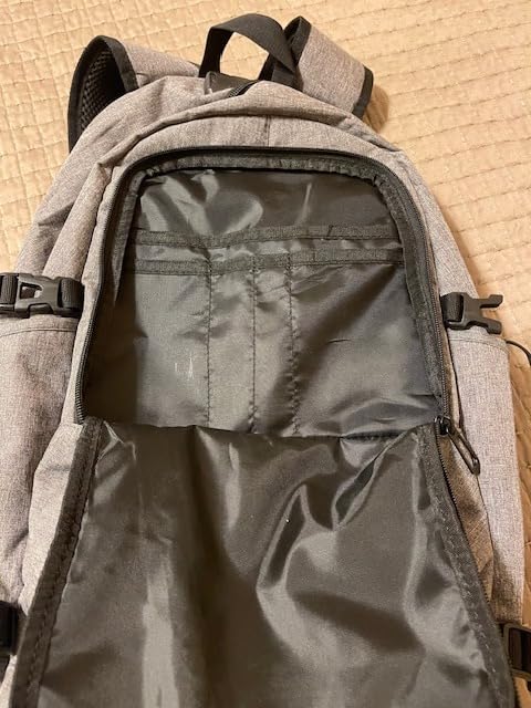 WENIG Anti-Theft Travel Laptop Backpack with USB Charging Port Lock,Water Resistant Slim Work Computer Bag for Men College Bookbags Fits 15.6 Inch Laptop customer photo 1