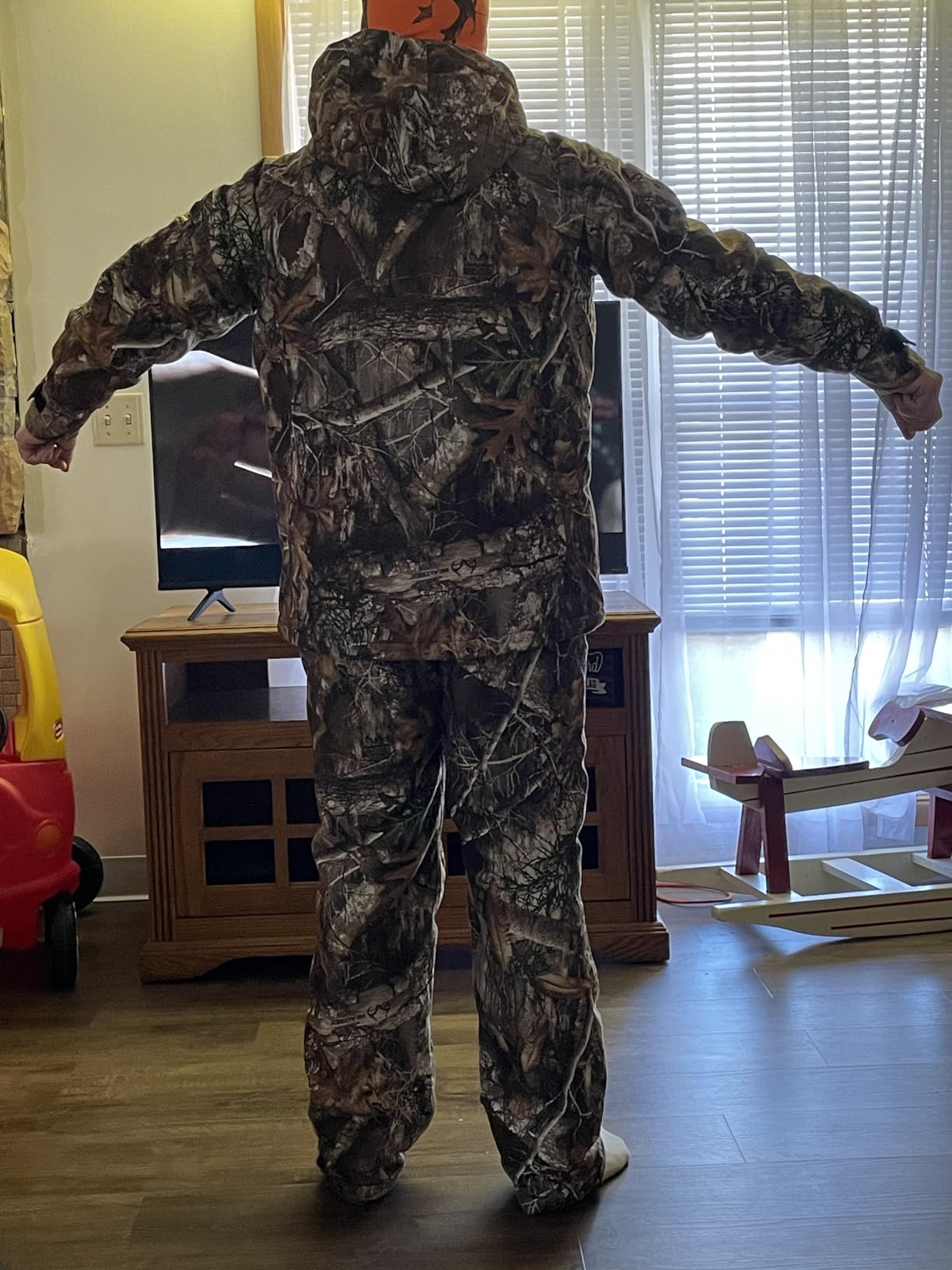 SCENTBLOCKER Men's Insulated Drencher Breathable Waterproof Camo Hunting Jacket customer photo 2