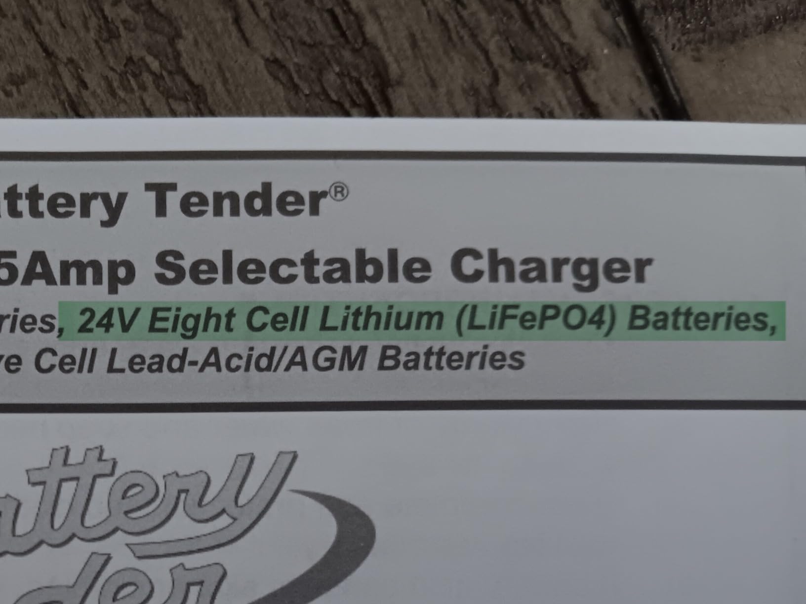 Battery Tender 5 AMP Selectable 12V / 24V Battery Charger and Maintainer - Switchable 5 AMP / 2.5 AMP Onboard Marine for Boat Watercraft - Screw Mountable Heavy Duty Weather Resistant - 022-0258-DL-WH customer photo 1