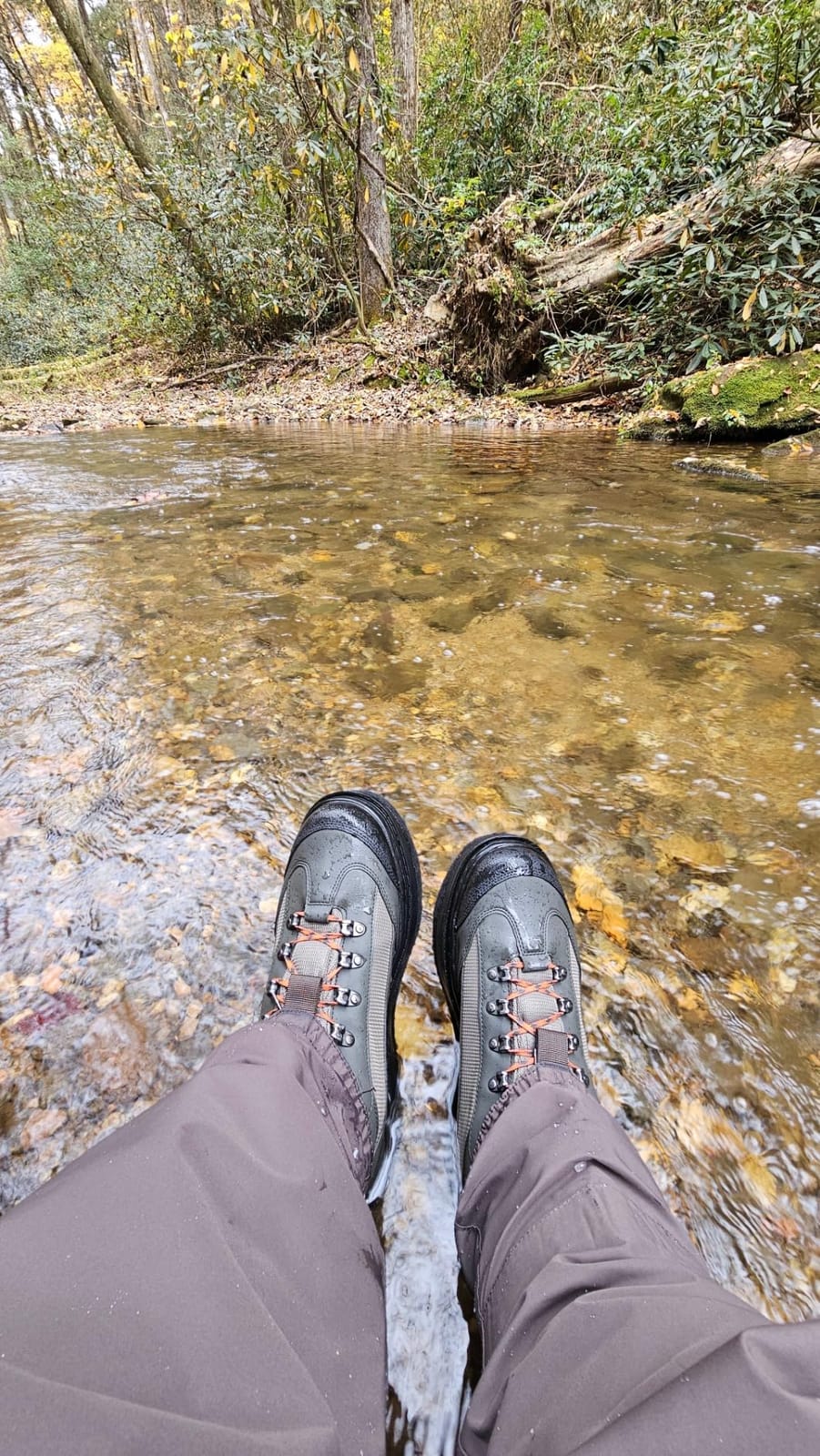 FROGG TOGGS Men's Hellbender Waterproof Fishing Wading Boot for Fishing in Felt or Cleated, Cleated, 11 customer photo 2