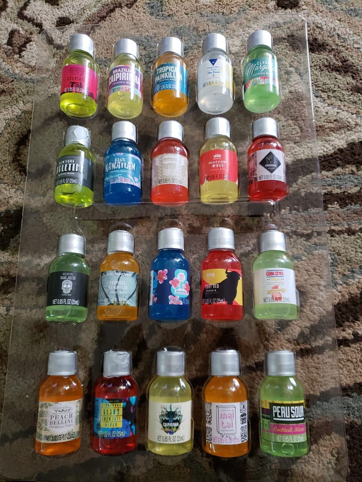 Cocktail Mix & Match Mixer Gift Set, Mini Drink Mix Sampler, Set of 20 customer photo 2