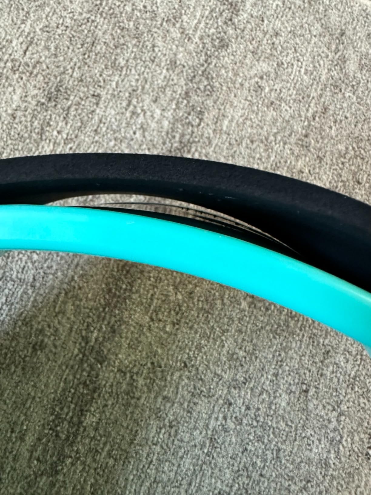 NGT Yoga Wheel 13 inch Yoga Wheel for Back Pain Strongest and Most Comfortable Dharma Yoga Prop Wheel with Free Yoga Bands customer photo 1