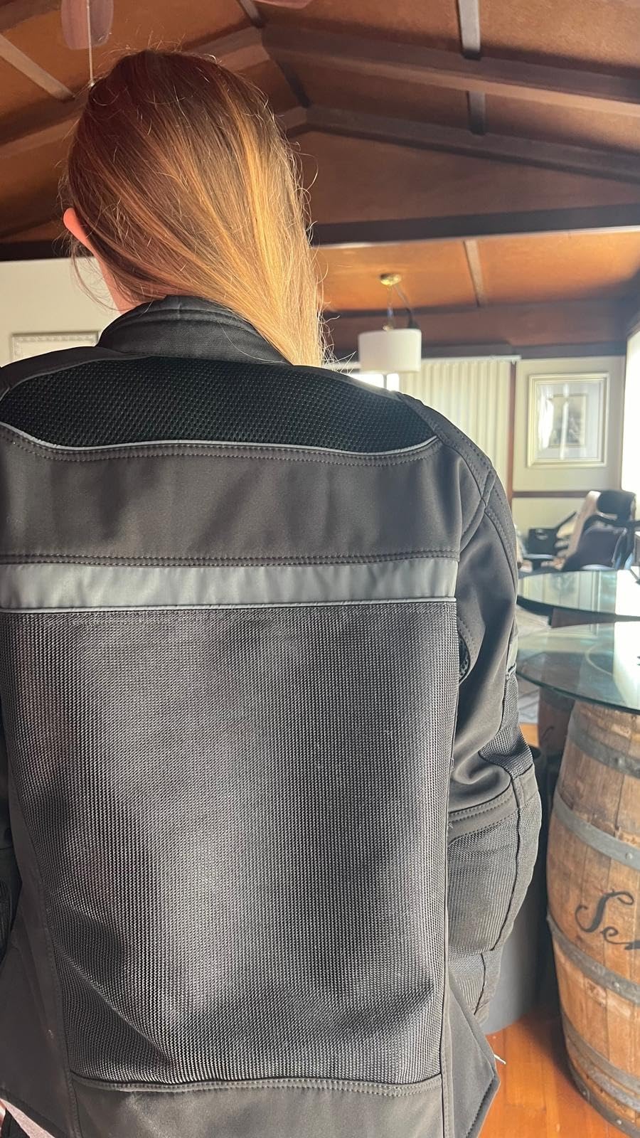 Milwaukee Leather MPL2775 Black Armored Textile Motorcycle Jacket for Women - All Season Jacket w/Removable Liner customer photo 2