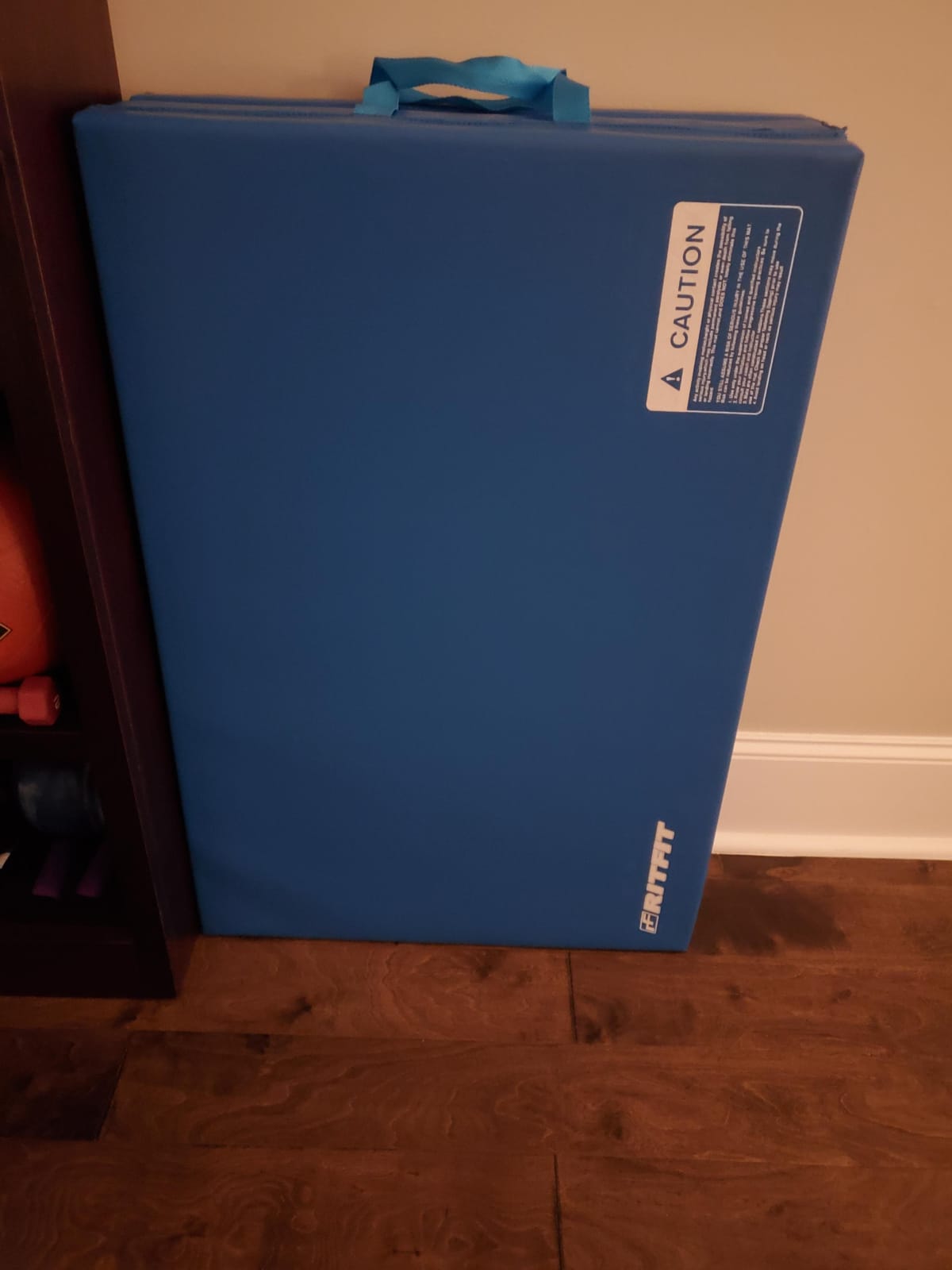 RitFit Upgraded Folding Exercise Mat, 2 Inch Thick Gymnastics Mat customer photo 1