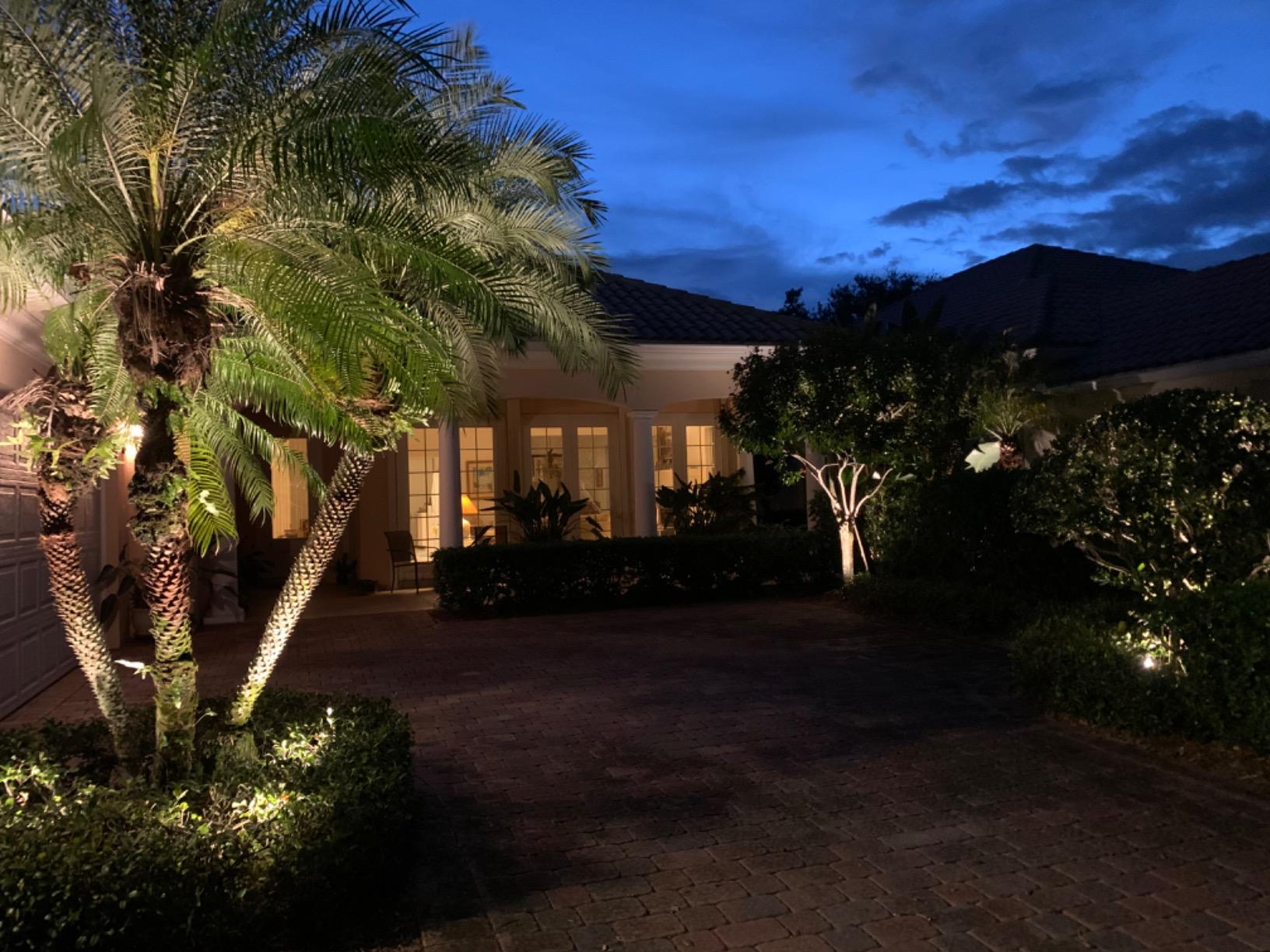 SUNVIE 12W Low Voltage LED Landscape Lights with Connectors, Outdoor 12V Super Warm White (900LM) Waterproof Garden Pathway Lights Wall Tree Flag Spotlights with Spike Stand (10 Pack with Connector) customer photo 1