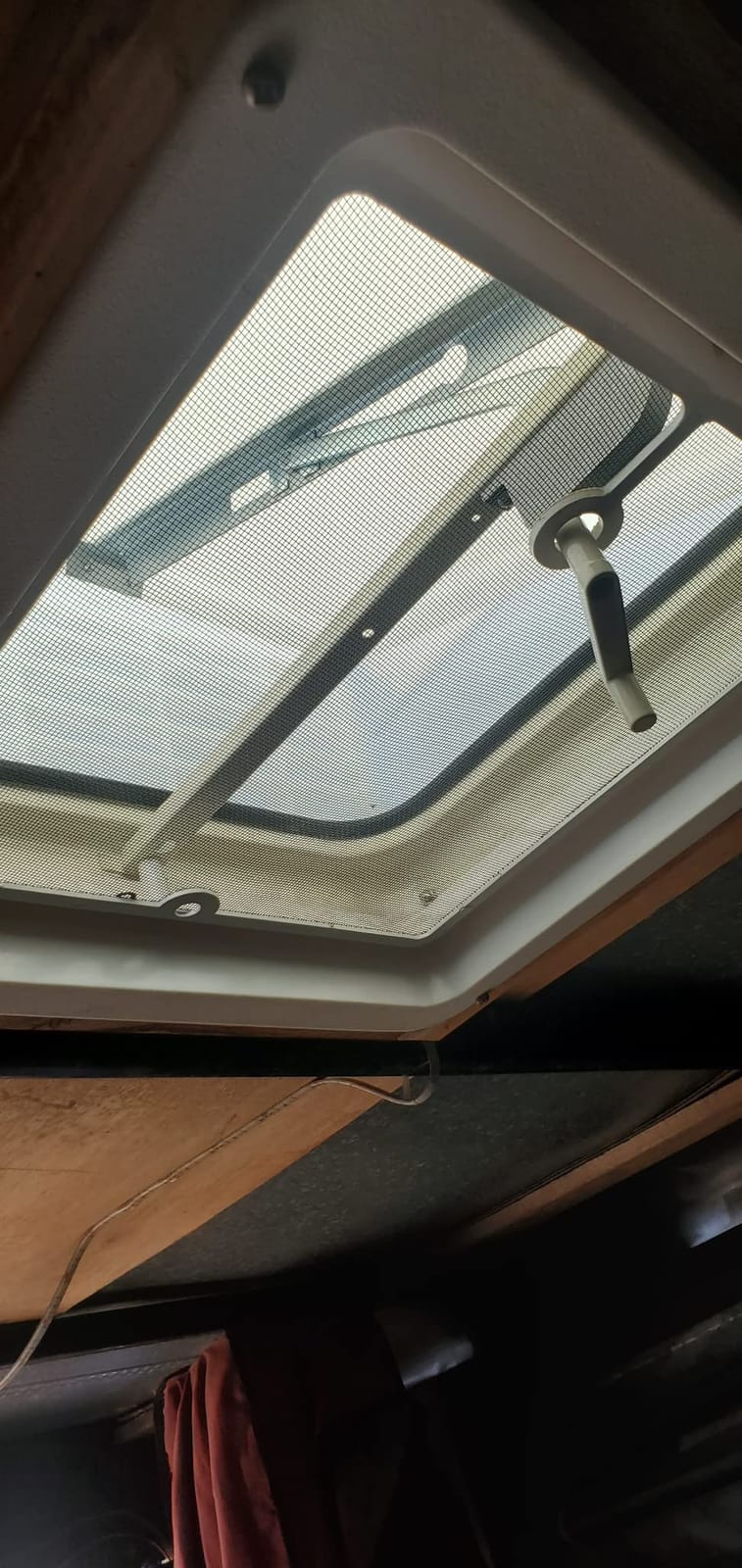 Camco RV Roof Vent Cover | Designed to Allow Fresh Air Ventilation and Light into the RV | White (21014) customer photo 1