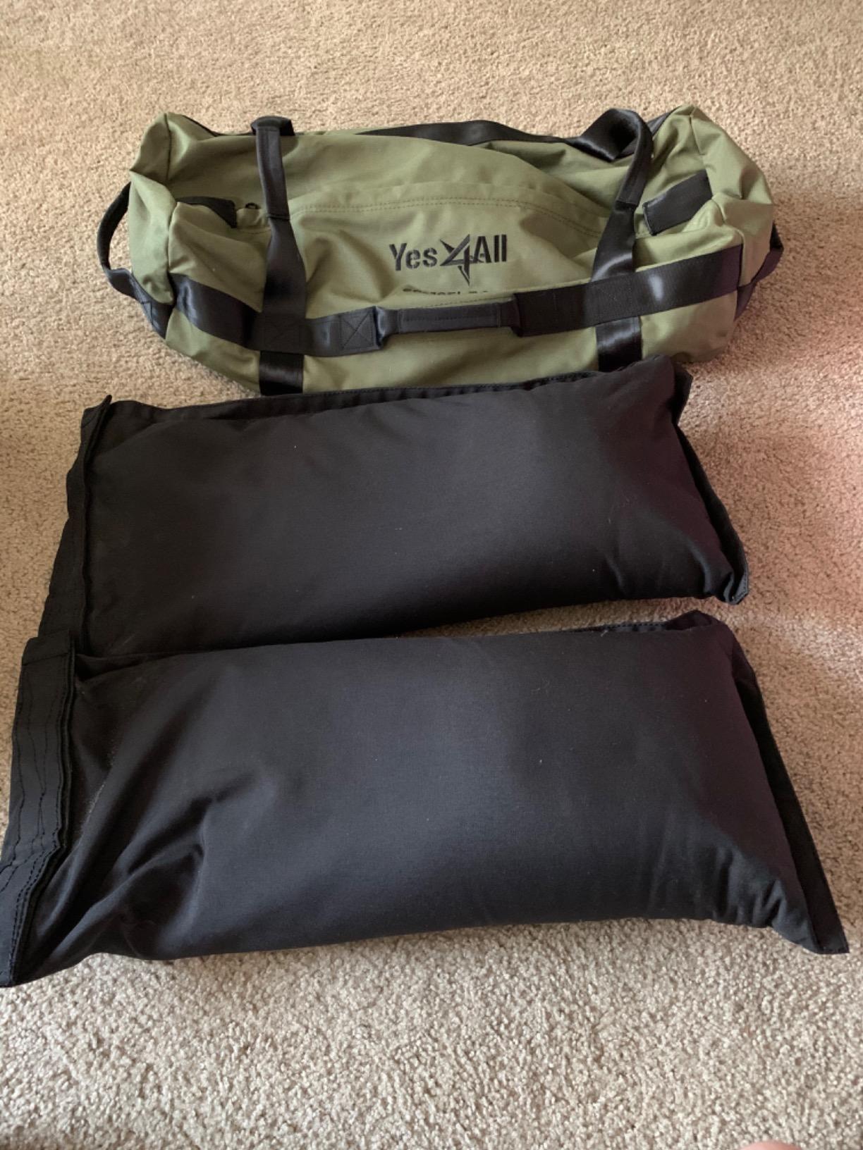 Yes4All Sandbag for Workout, Adjustable Weight Training Bag customer photo 1