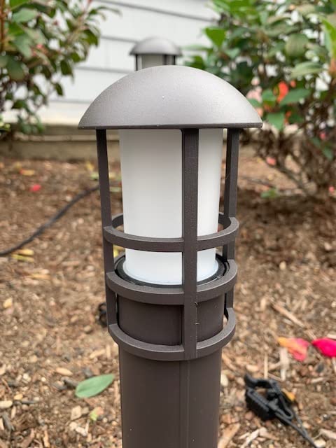 LEONLITE 12-Pack Low Voltage Landscape Pathway Lights, 3W, CRI90, 3000K customer photo 2