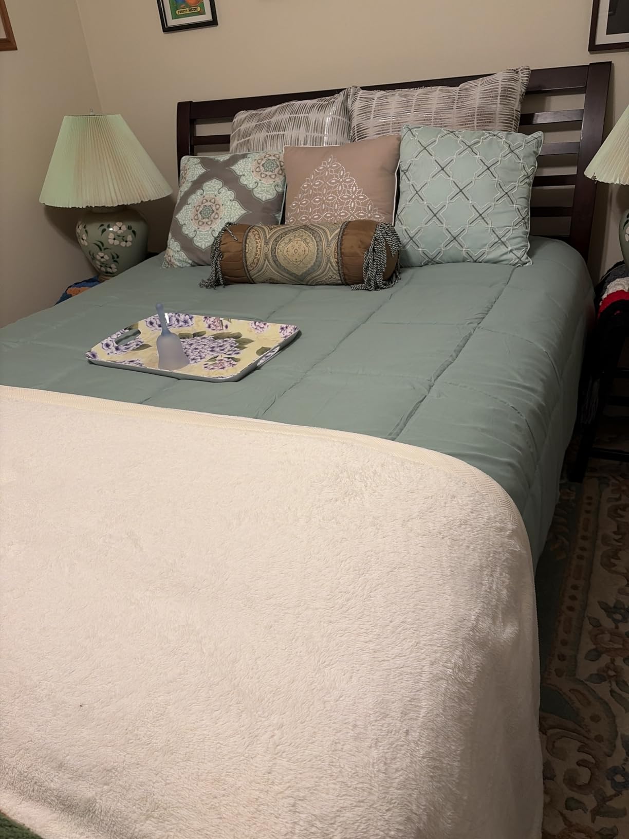DOWNCOOL Comforters Queen Size, White Duvet Insert, Lightweight Quilt customer photo 2