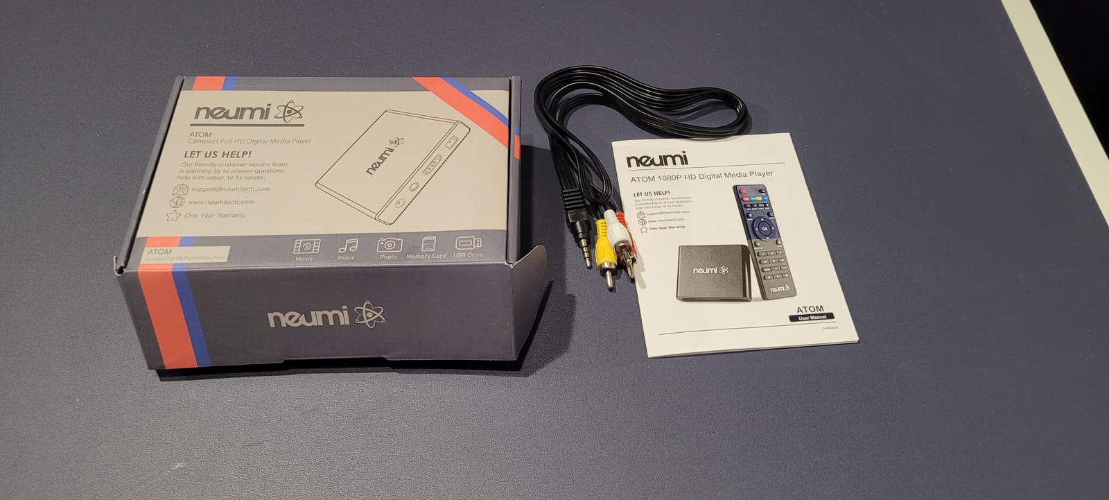 NEUMI Atom 1080P Full-HD Digital Media Player for USB Drives and SD Cards customer photo 2