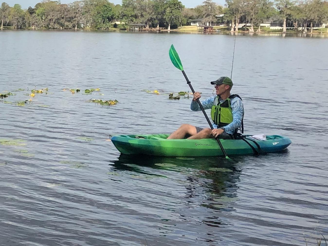 Perception Zip 9.5 | Sit on Top Kayak for All-Around Fun | Stable and Fast | Rear Storage with Tie Downs customer photo 2