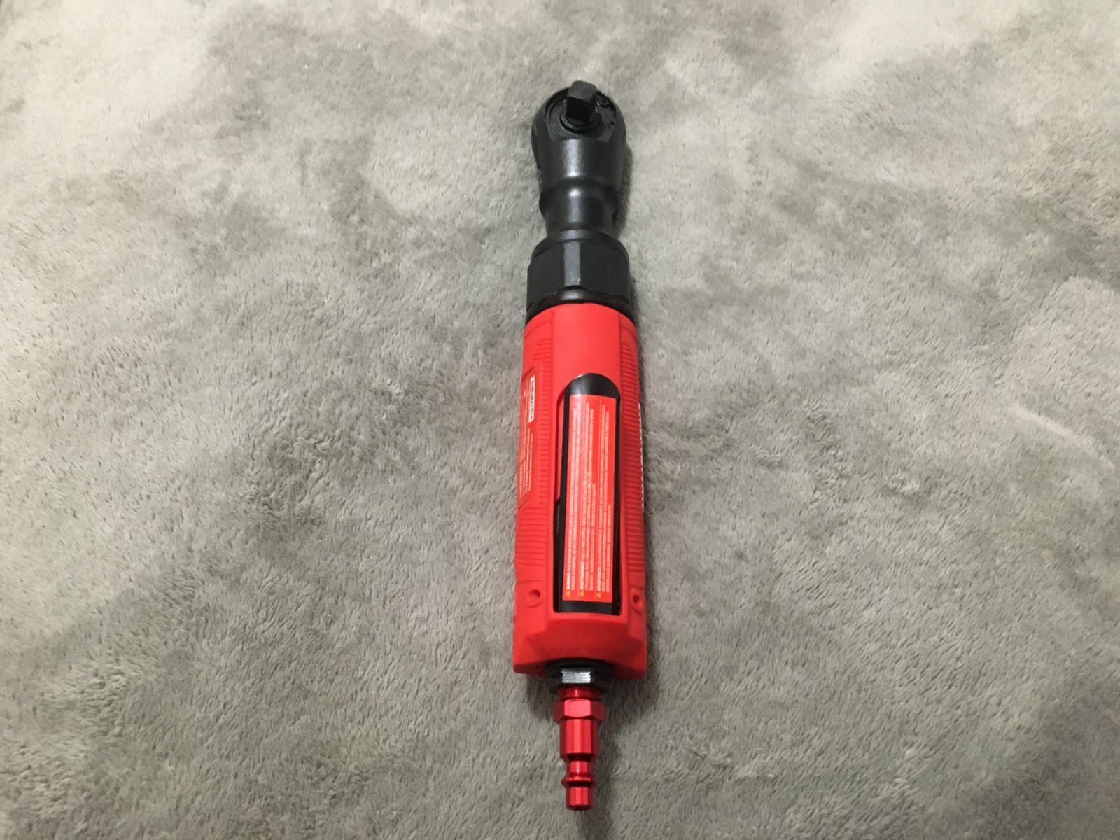 CRAFTSMAN 3/8-in Air Ratchet Wrench, Maximum Torque 50 ft-lbs, Insulated Handle, Easy Access Switch, 4.4 SCFM at 90 PSI customer photo 1