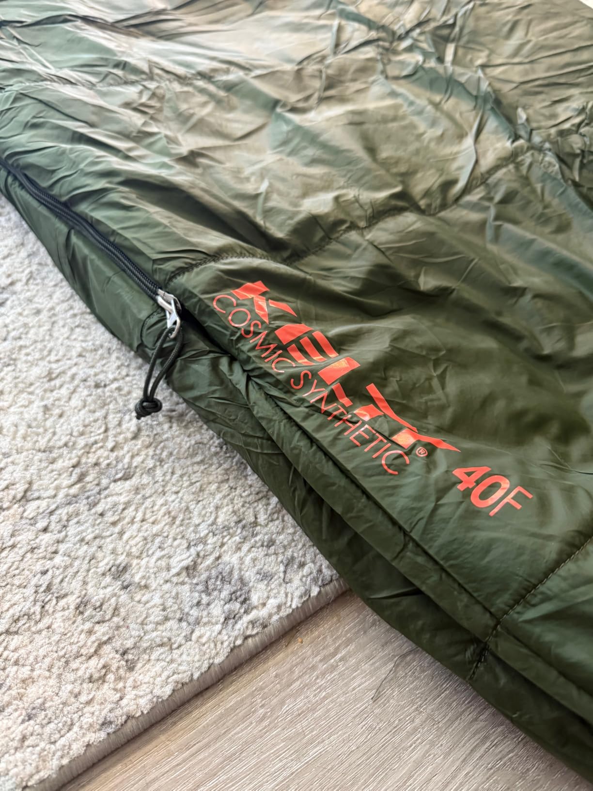 Kelty Cosmic Synthetic Fill 40 Degree Backpacking Sleeping Bag with Compression Straps, Compact and Lightweight, 2022 customer photo 2