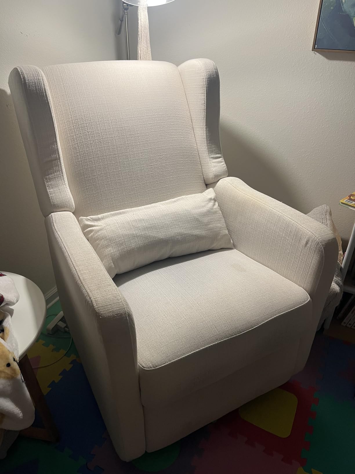 Carter's by DaVinci Arlo Recliner, Cozy Cream customer photo 2