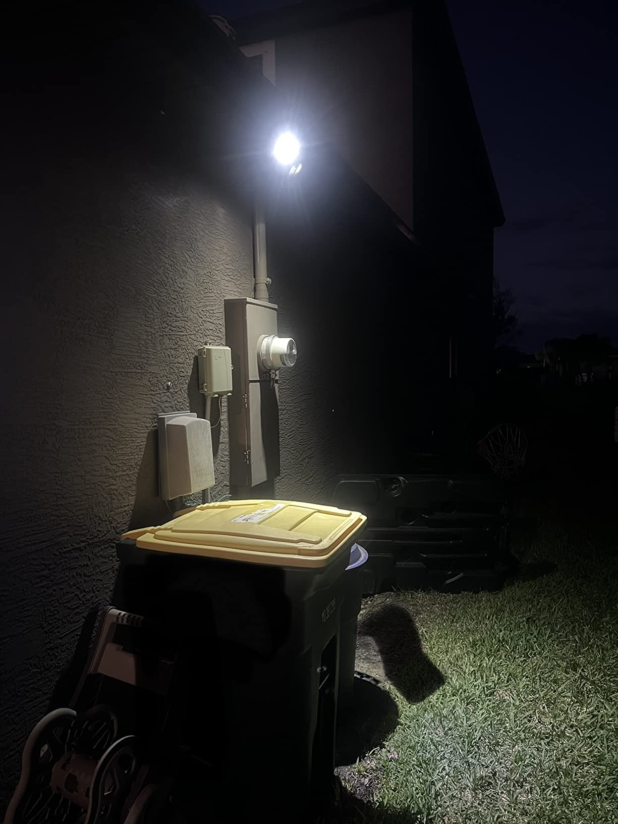 Bell+Howell Bionic Spotlight Motion Solar Spot Lights Outdoor Waterproof, Landscape Light, Outdoor Solar Yard Lighting Weather Resistant, Super Bright LED Lights, for Garden, Lawn As Seen On TV customer photo 1